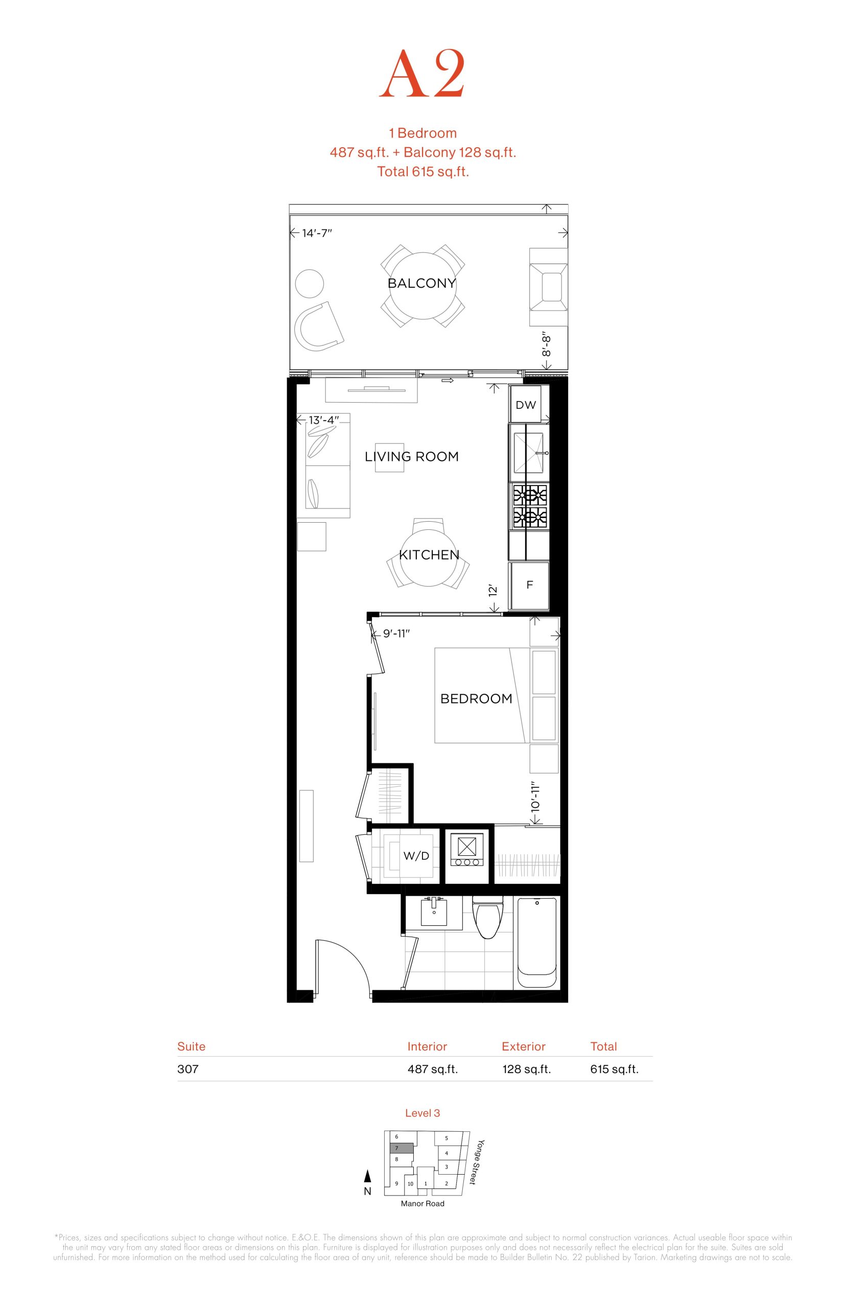A2 floor plan