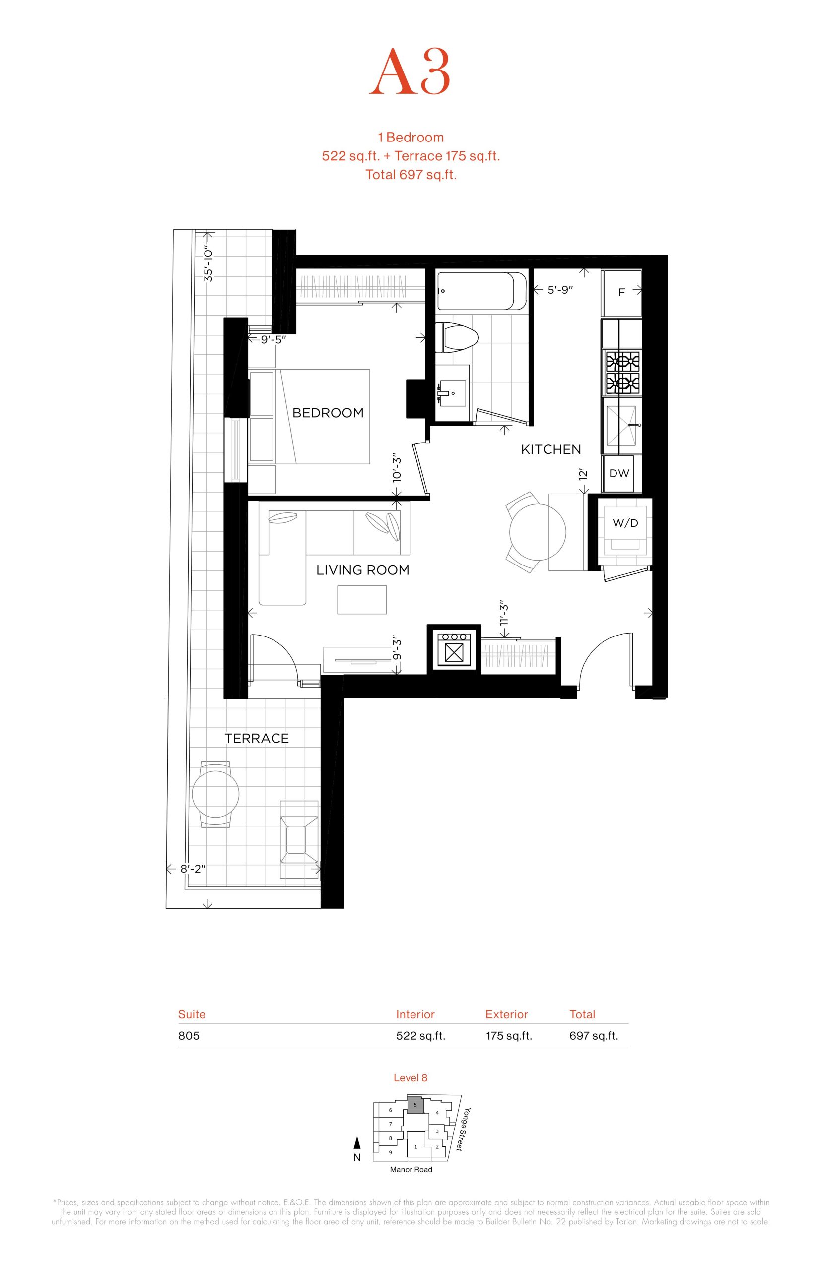 A3 floor plan
