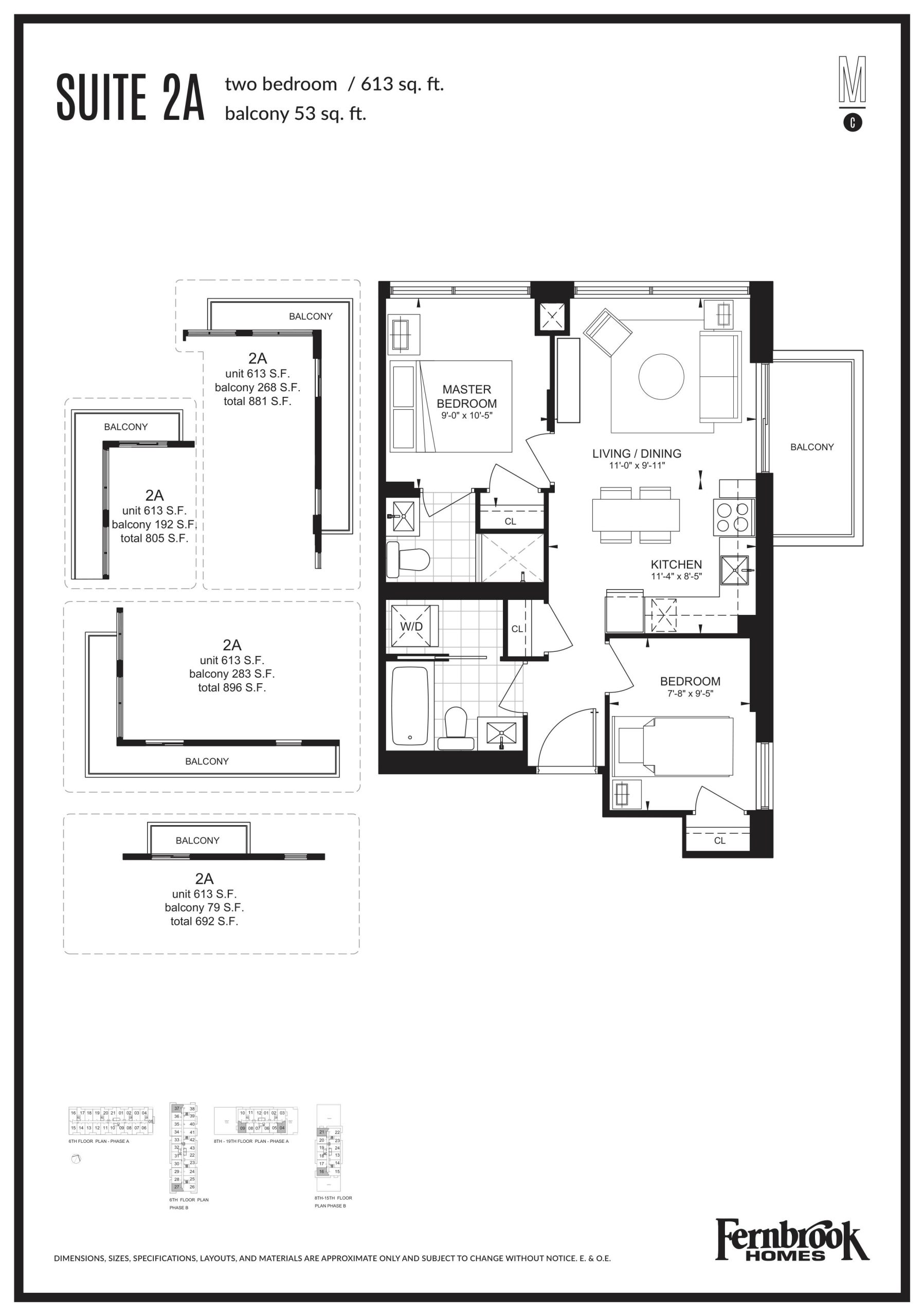 Suite 2A floor plan