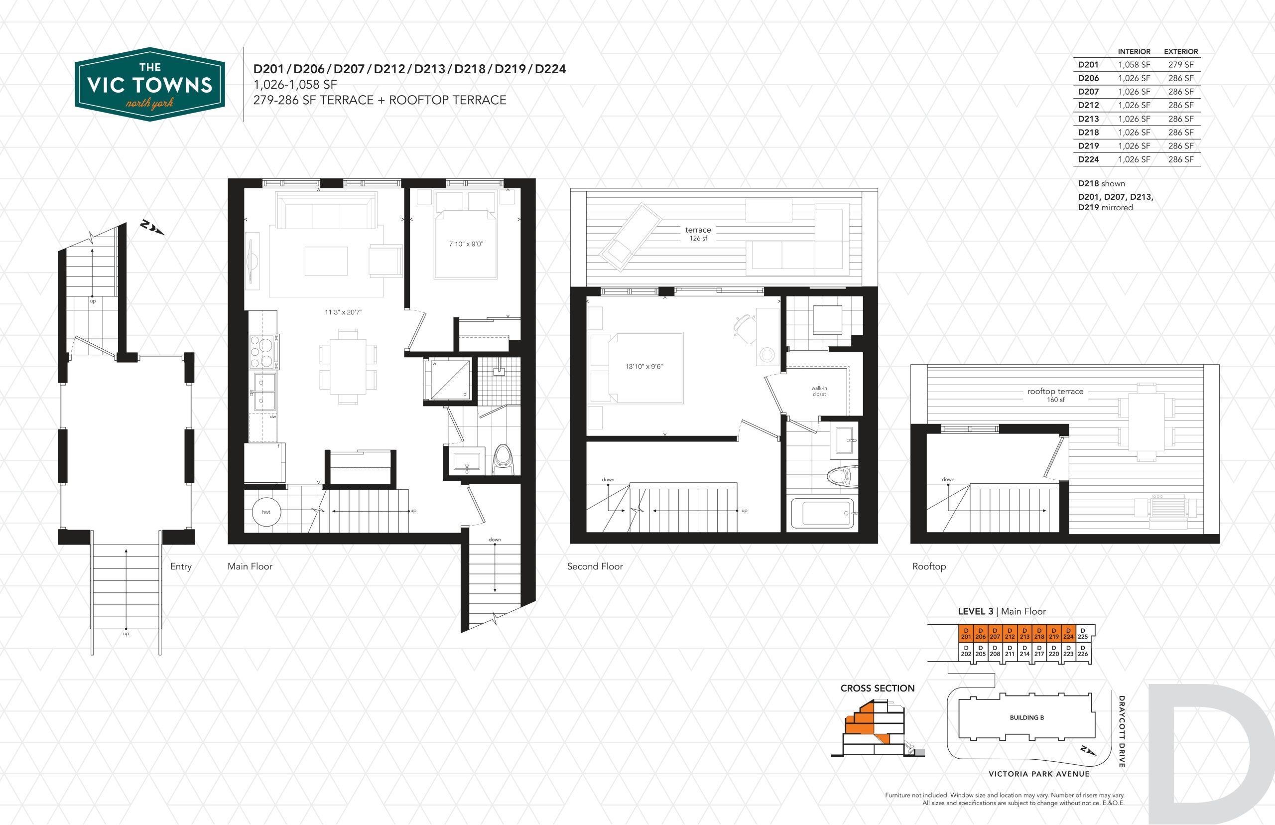 D201/D206/D207/D212/D213/D218/D219/D224 plan preview