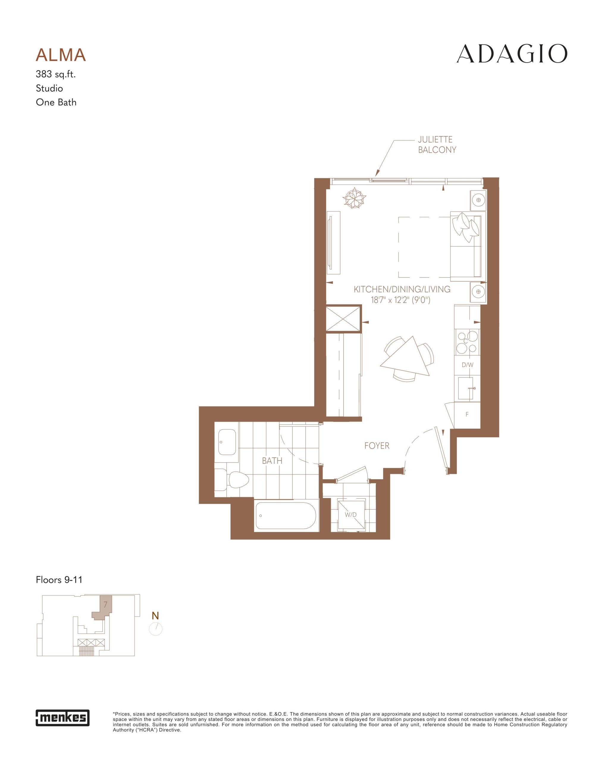 Alma floor plan