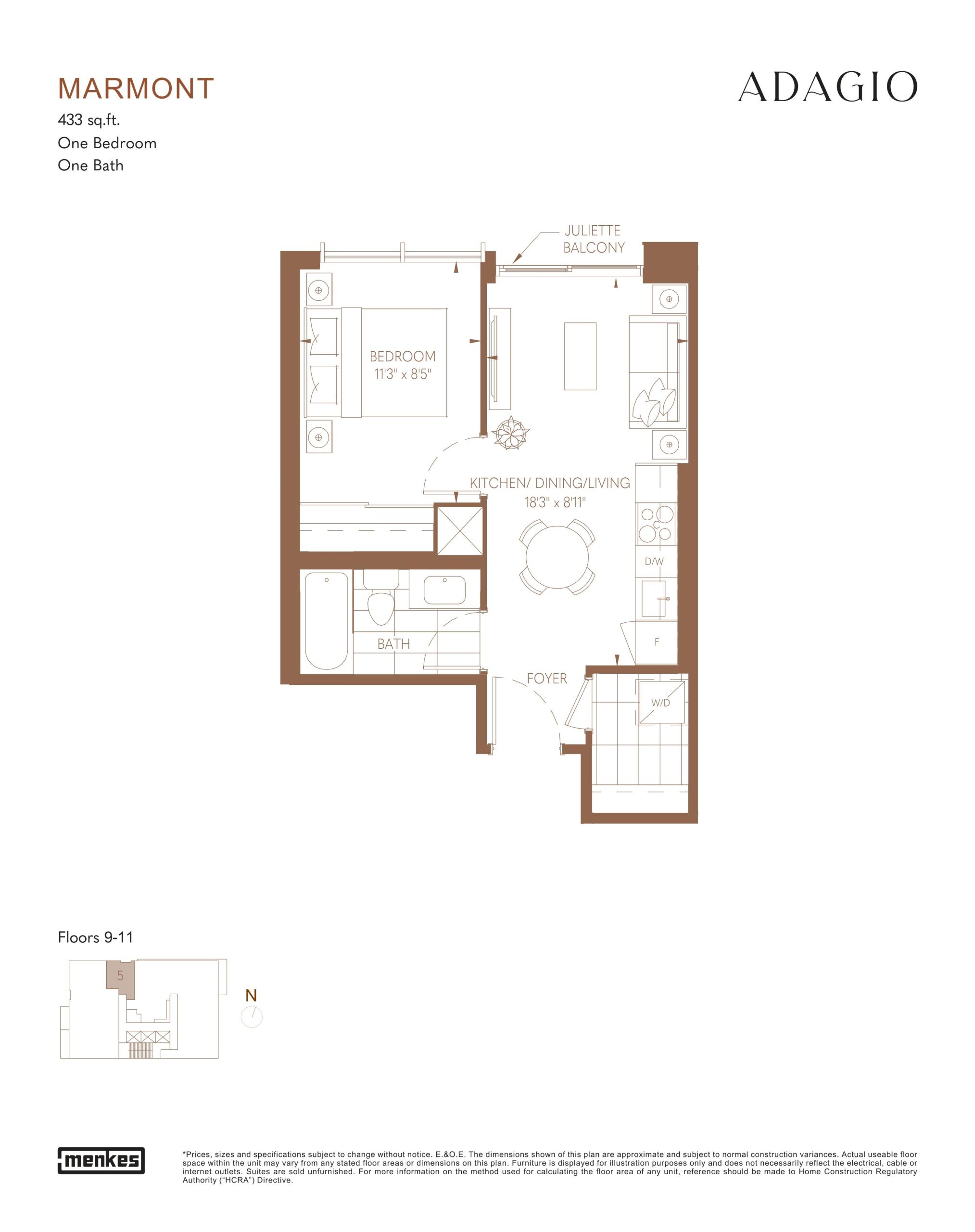 Marmont floor plan