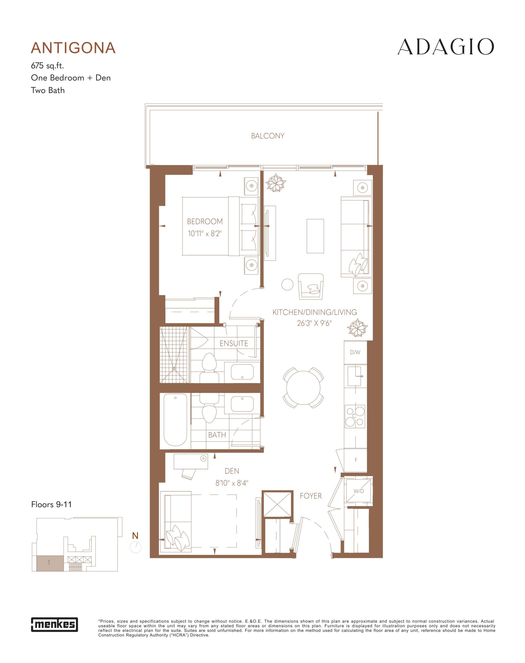 Antigona floor plan