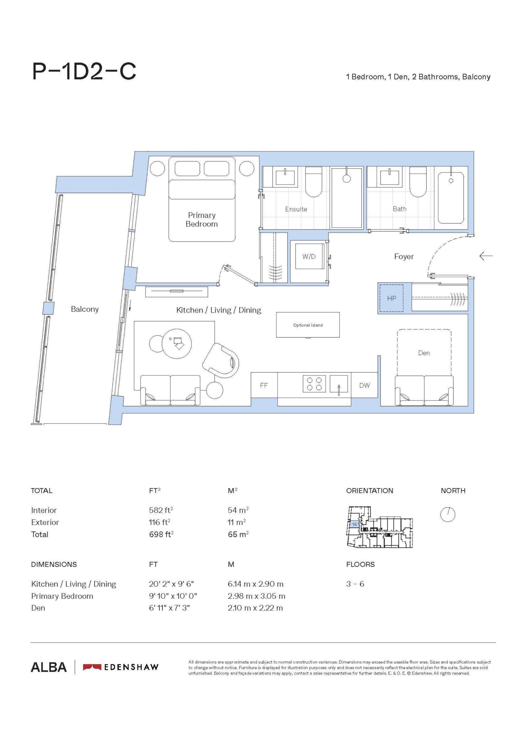 P-1D2-C floor plan