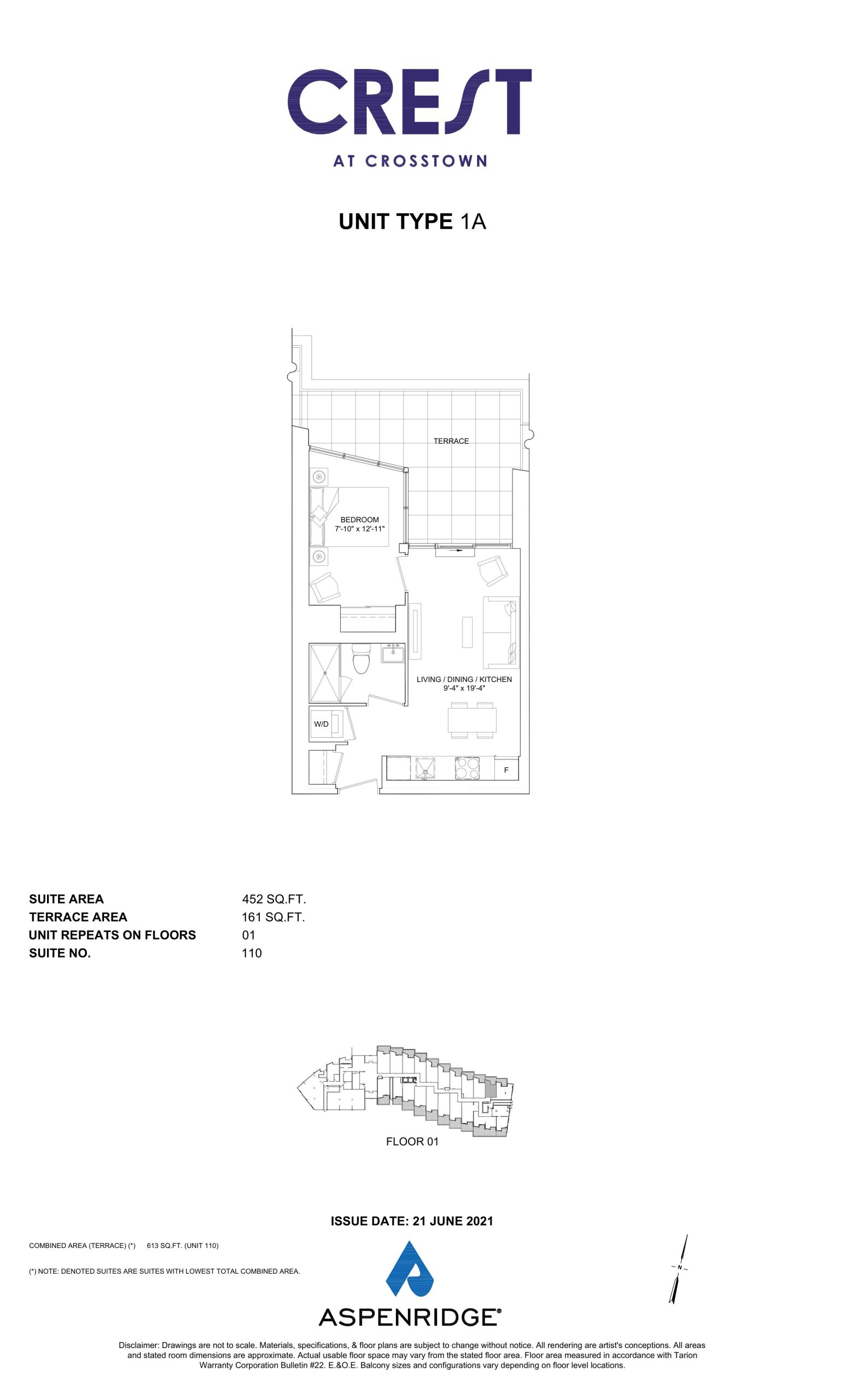 1A floor plan