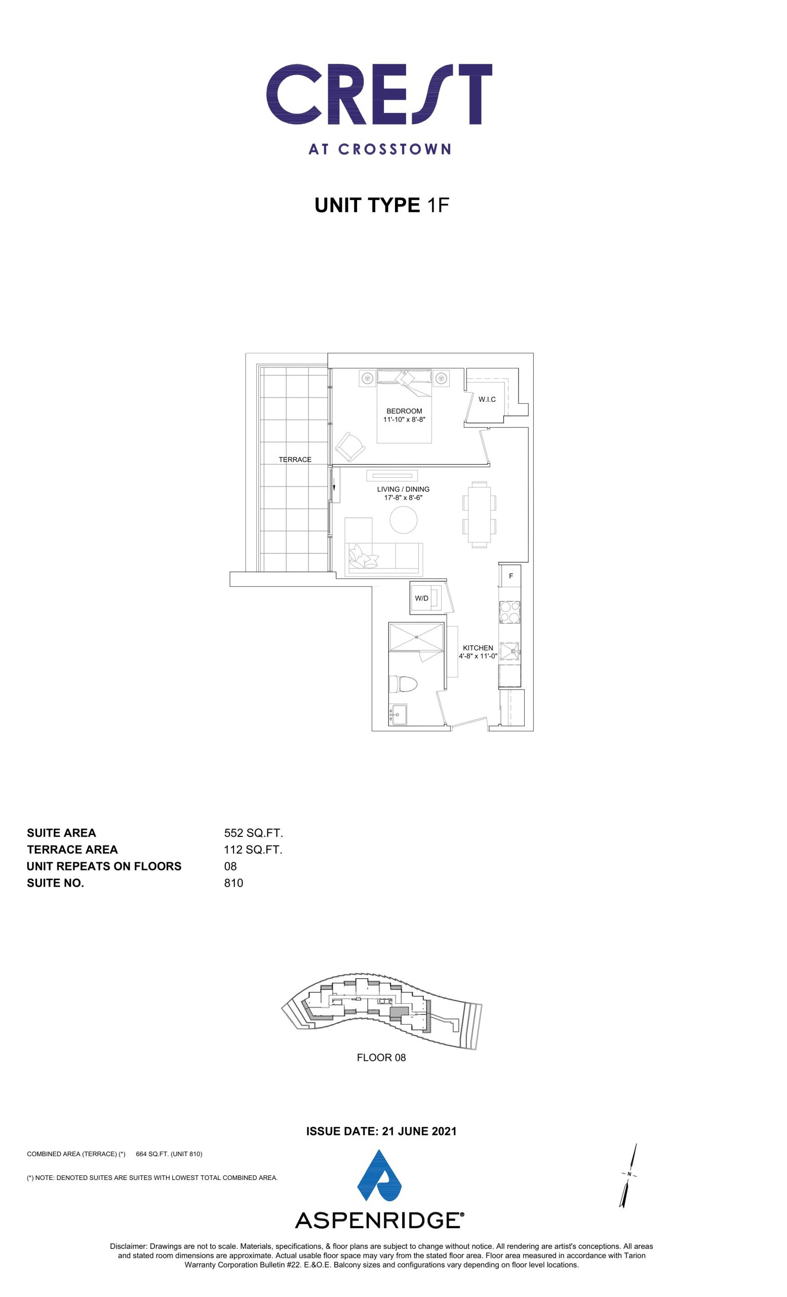 1F floor plan