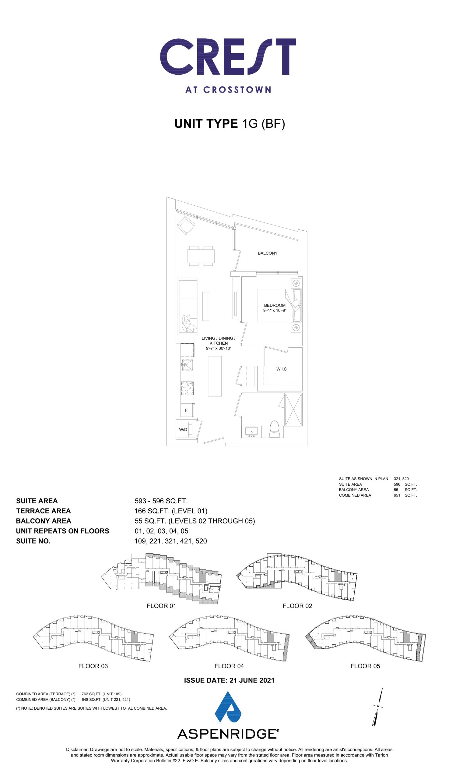 1G (BF) floor plan