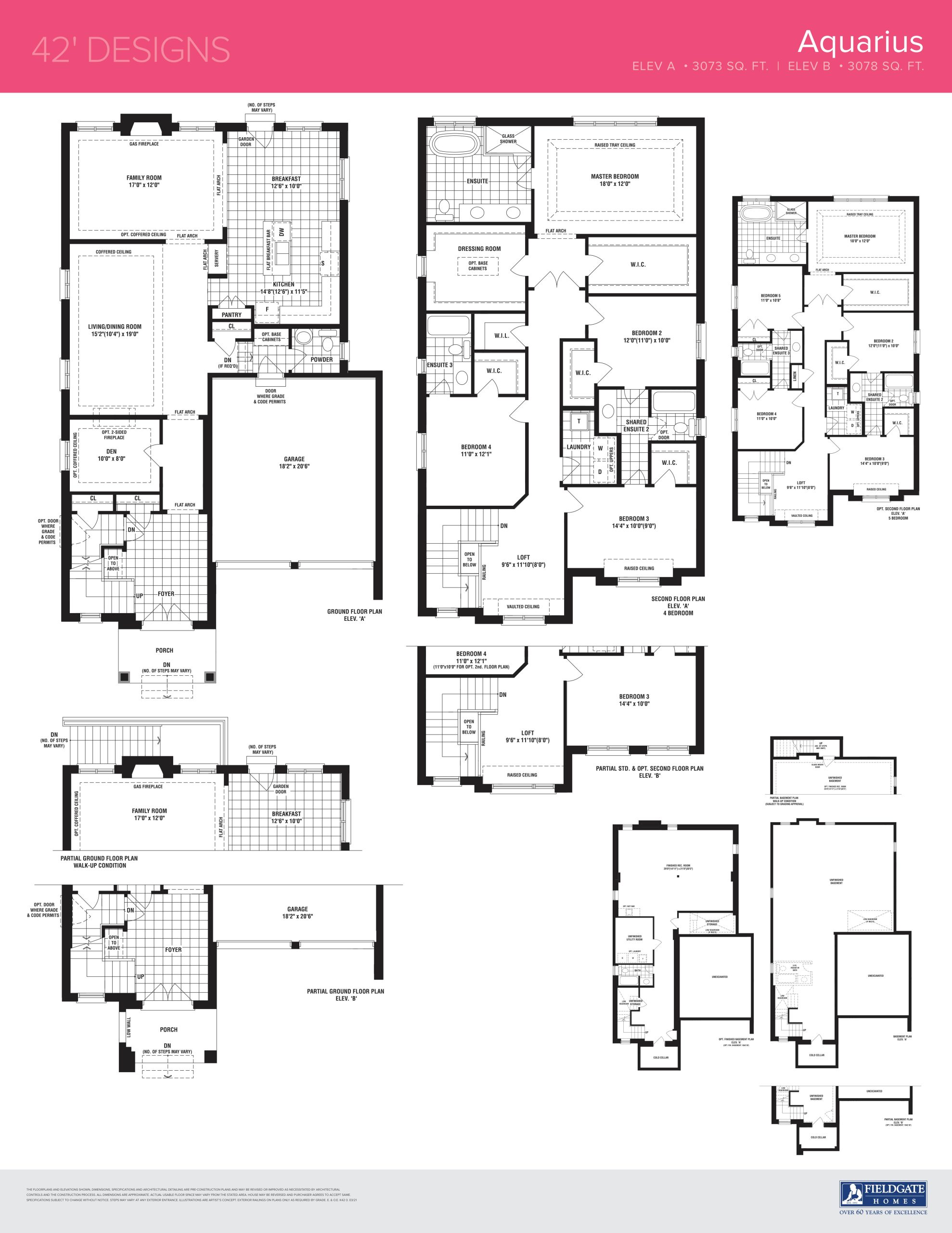Aquarius floor plan