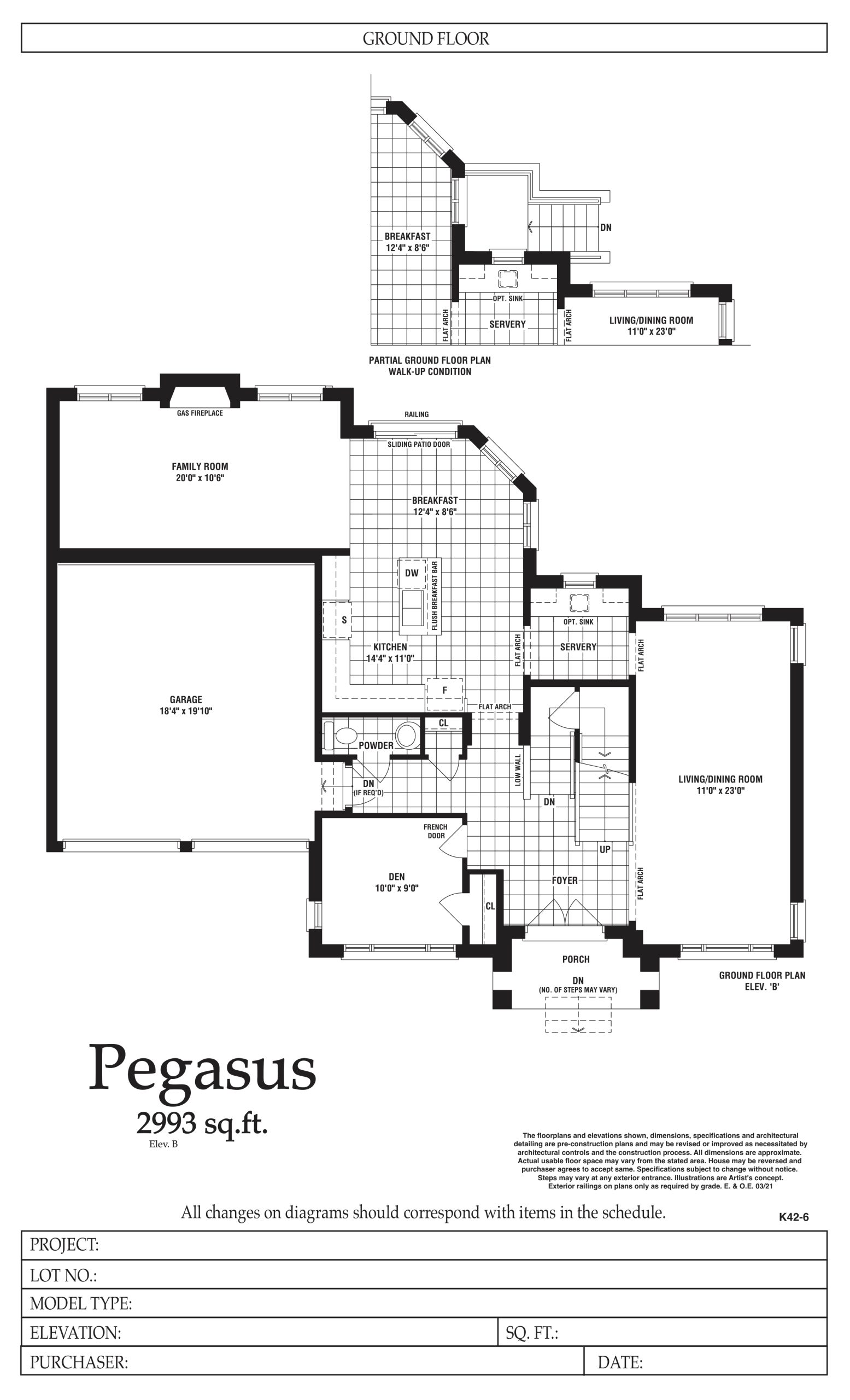 Pegasus (Ground Floor) floor plan
