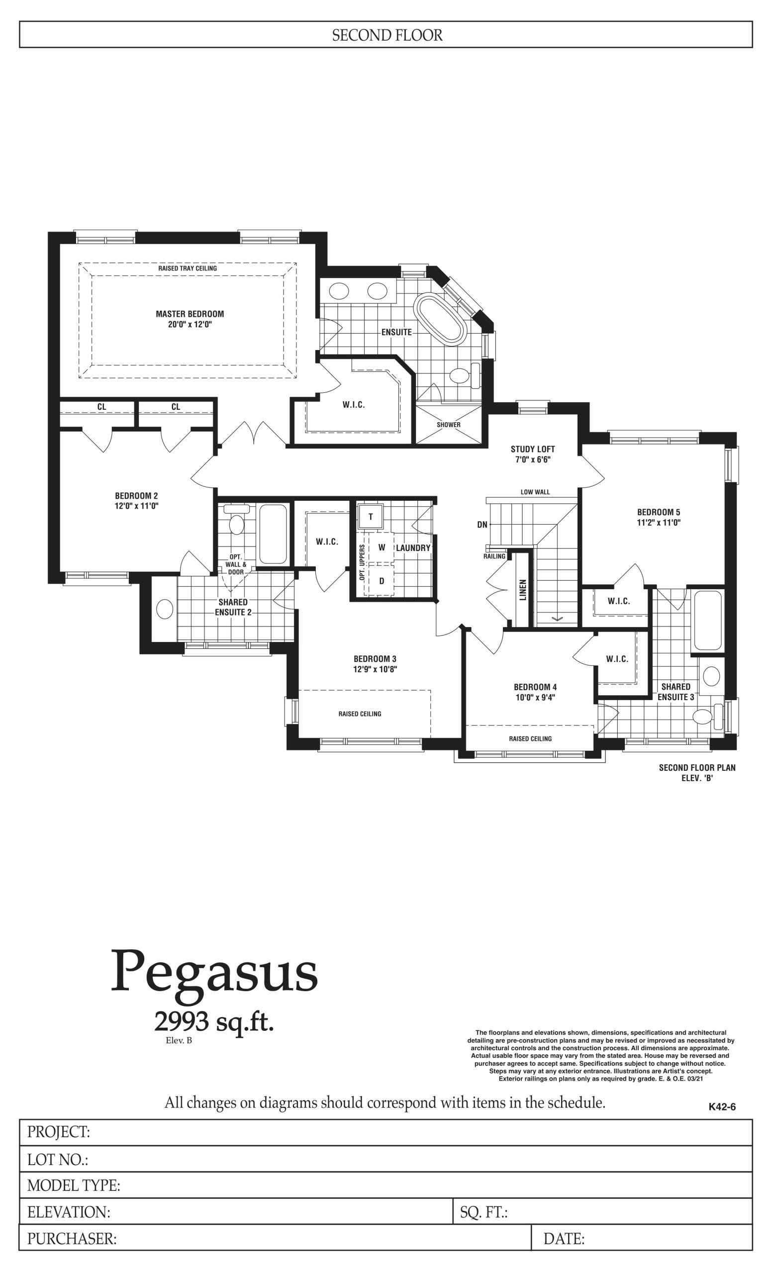 Pegasus (2nd Floor) floor plan