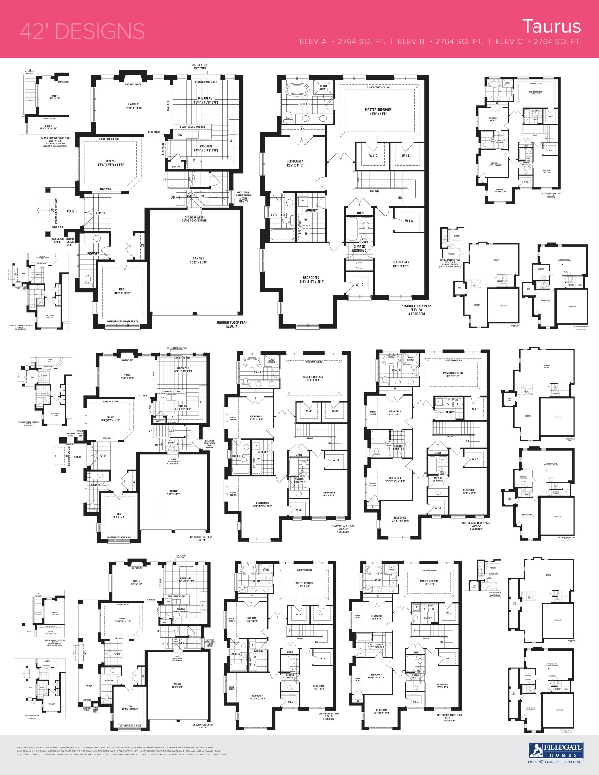 Taurus floor plan