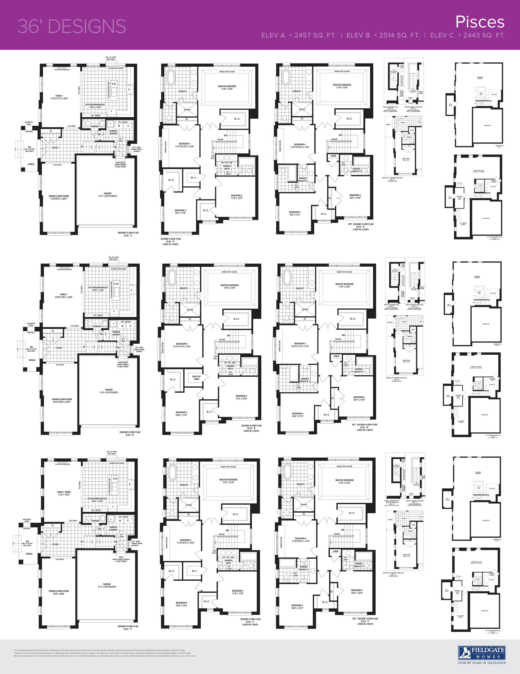 Pisces floor plan
