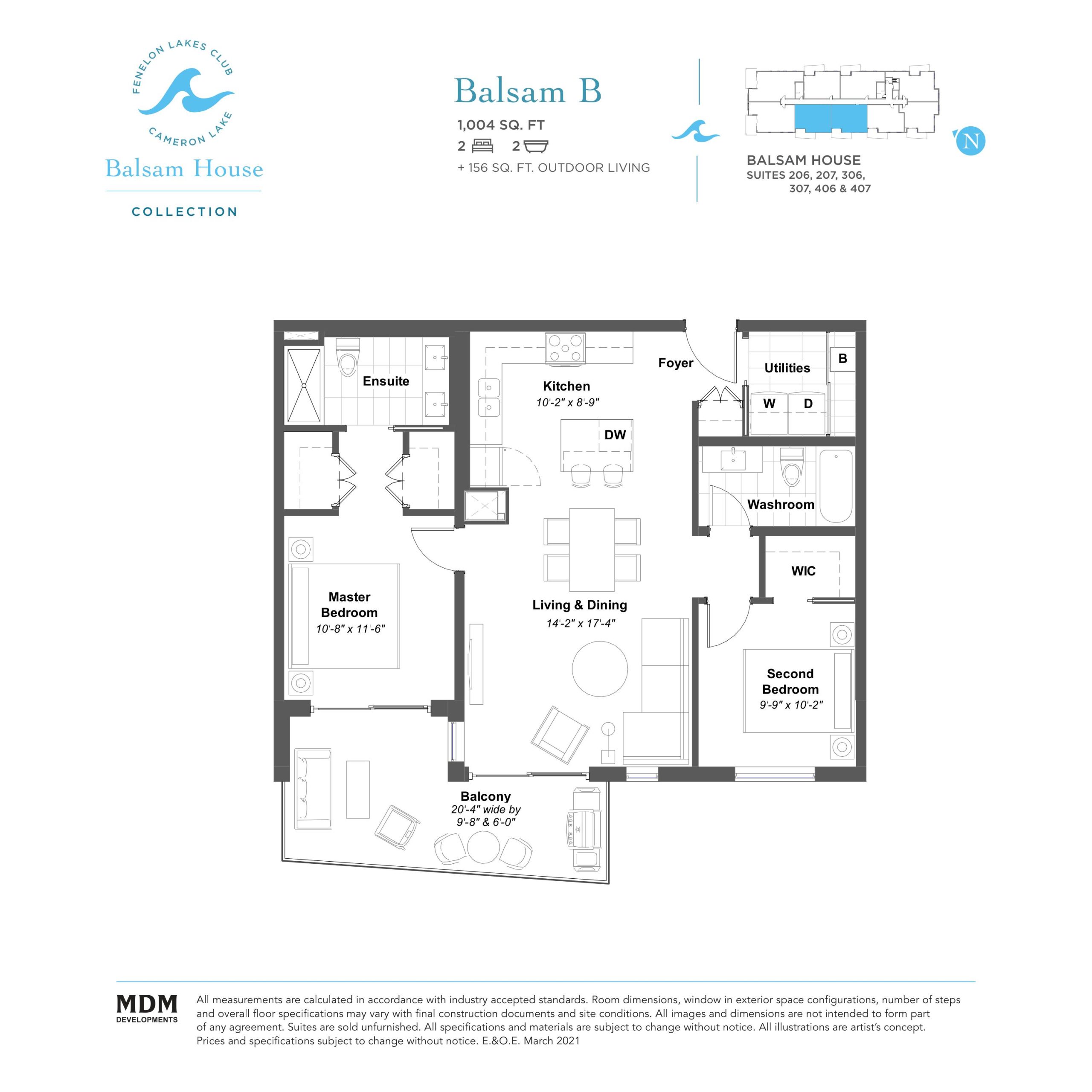 Balsam B floor plan