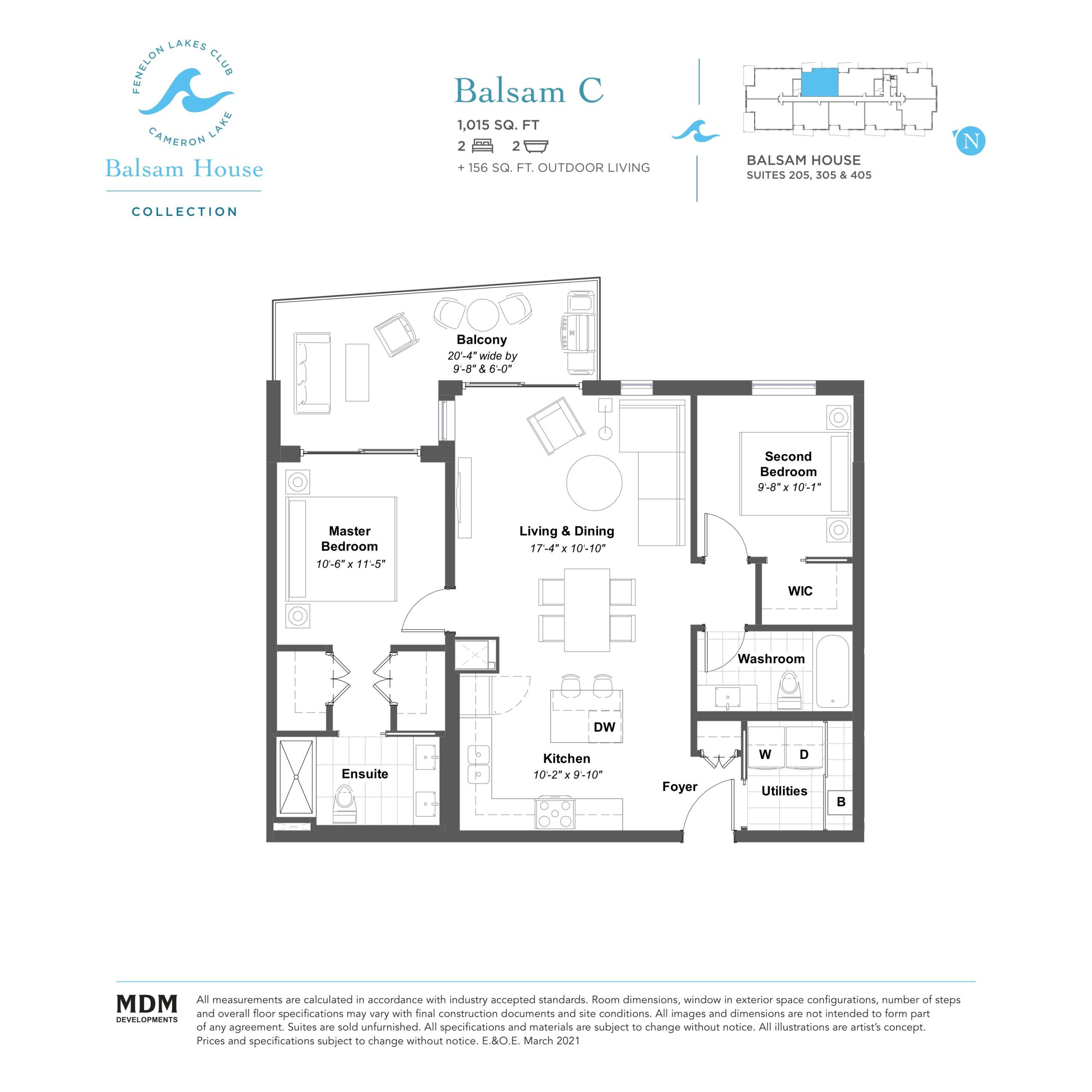 Balsam C floor plan