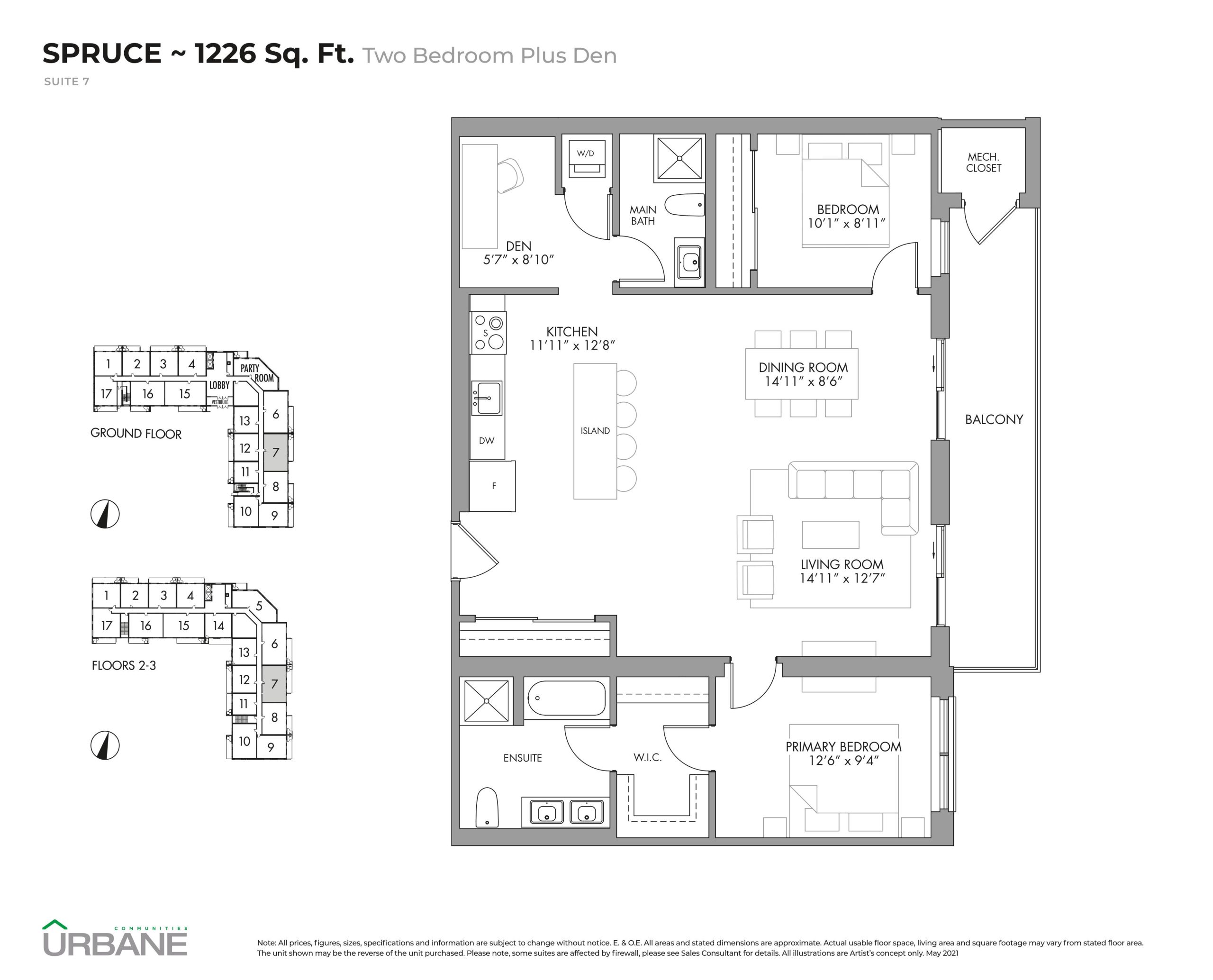 Spruce floor plan