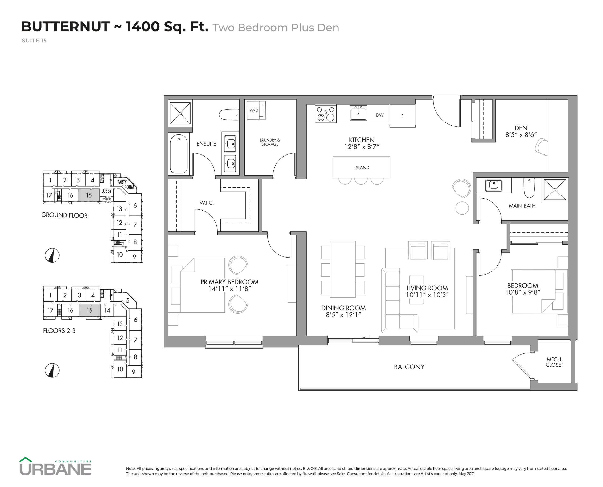 Butternut floor plan