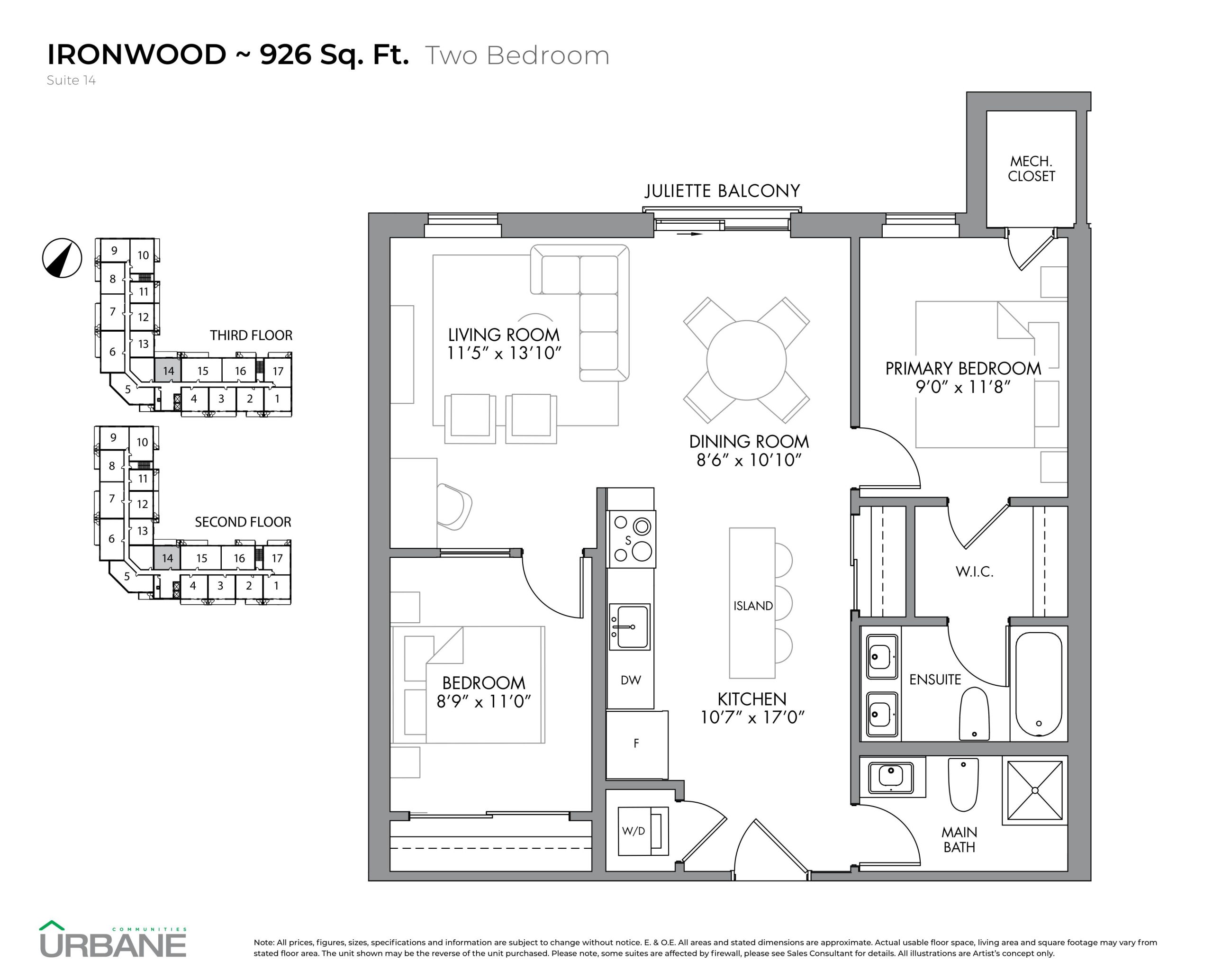 Ironwood floor plan