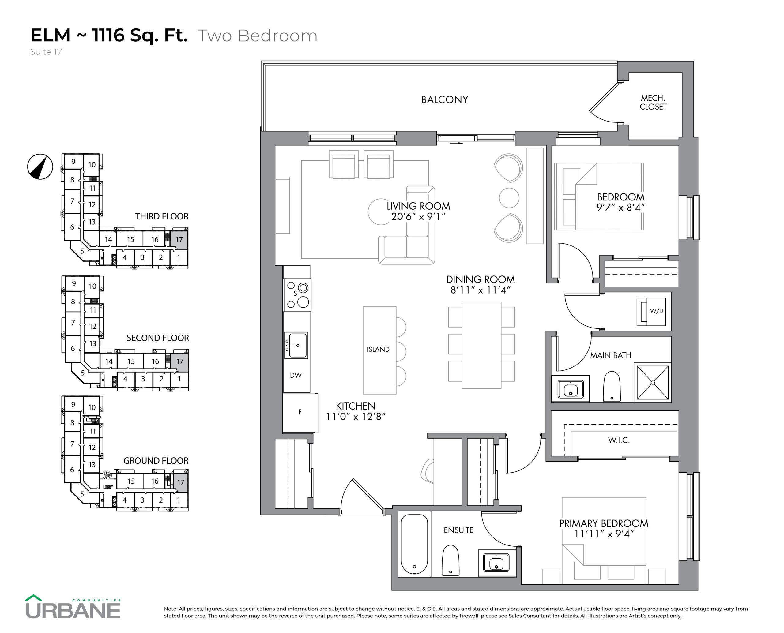 Elm floor plan