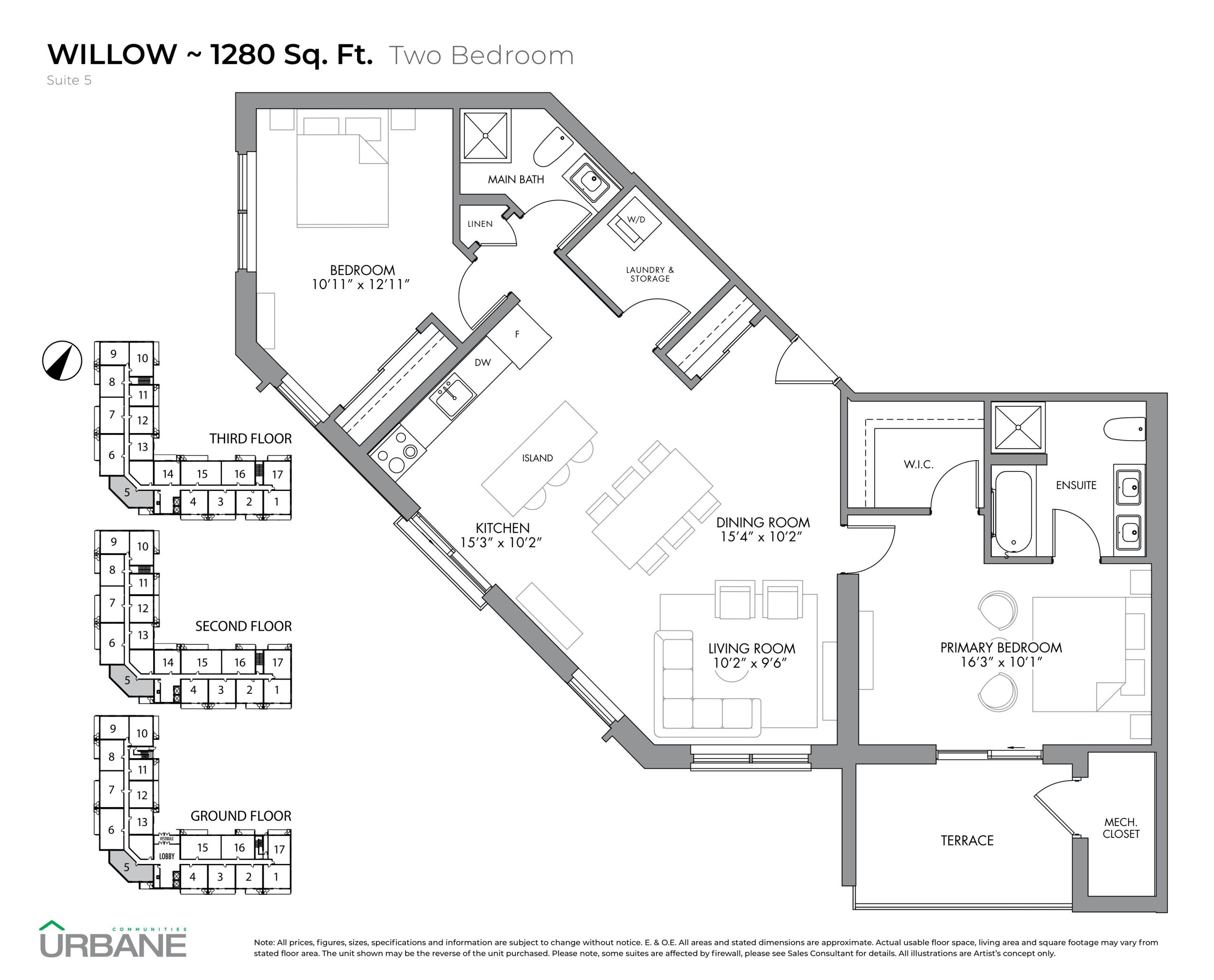 Willow floor plan