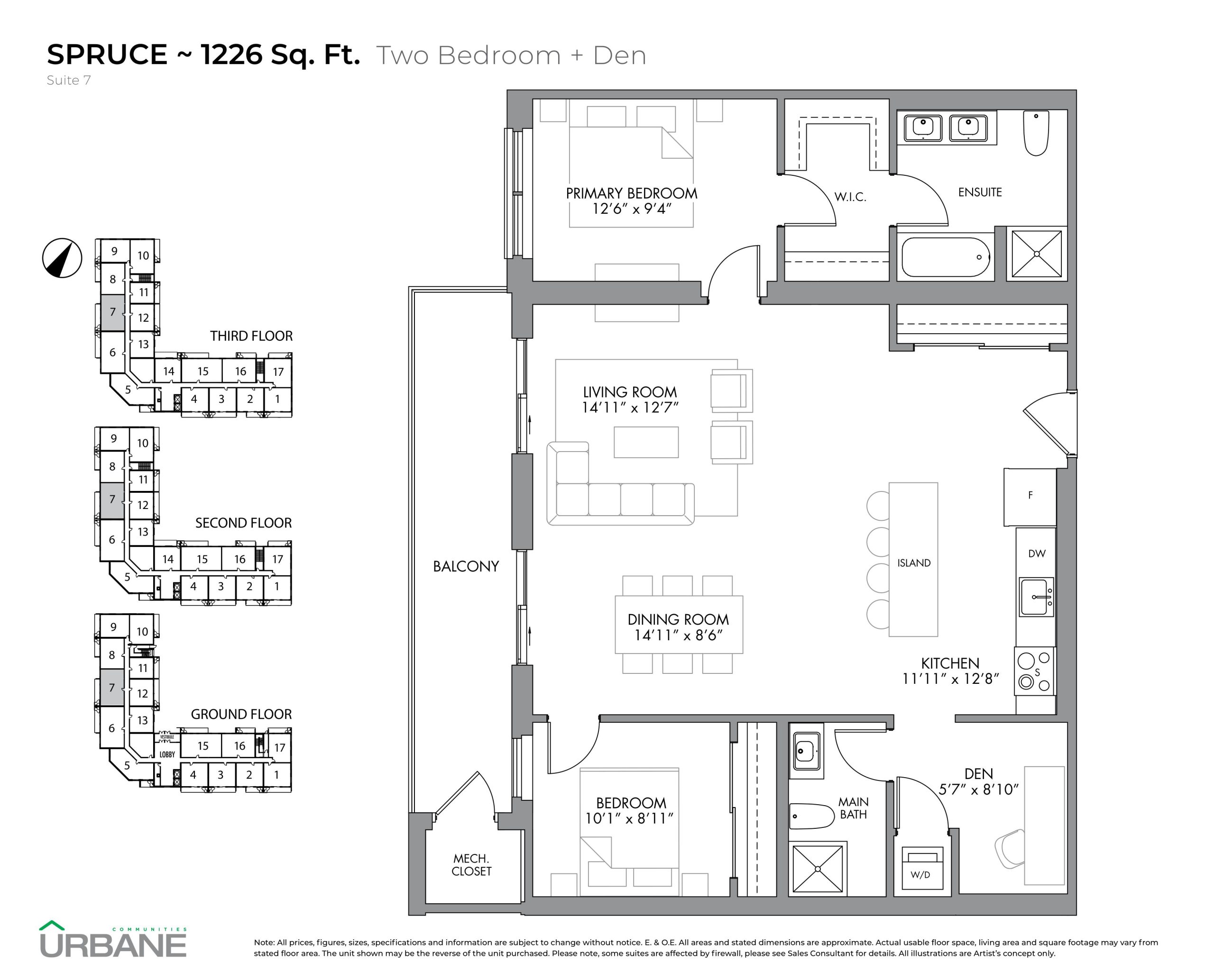 Spruce floor plan