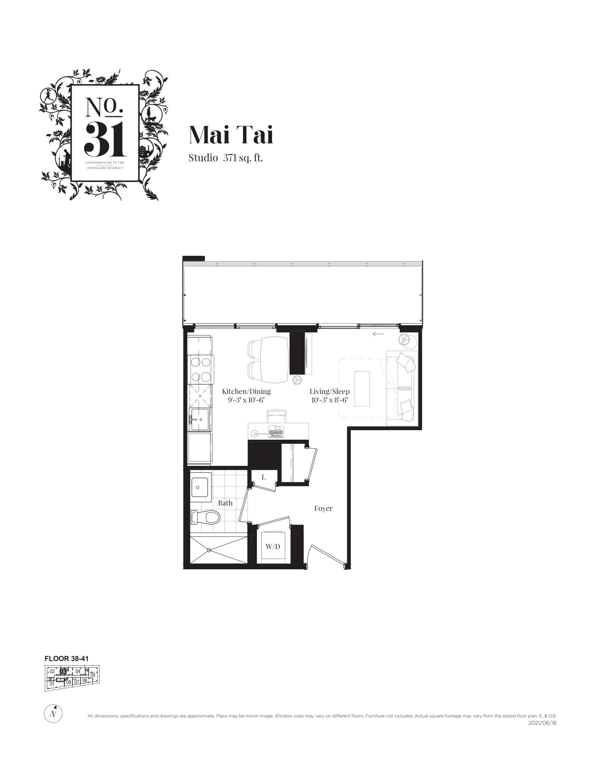Mai Tai floor plan