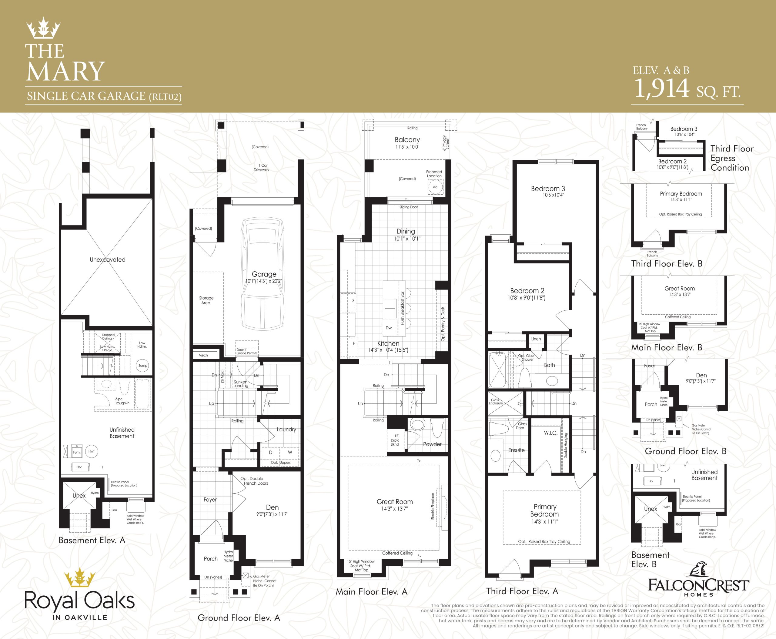 The Mary floor plan