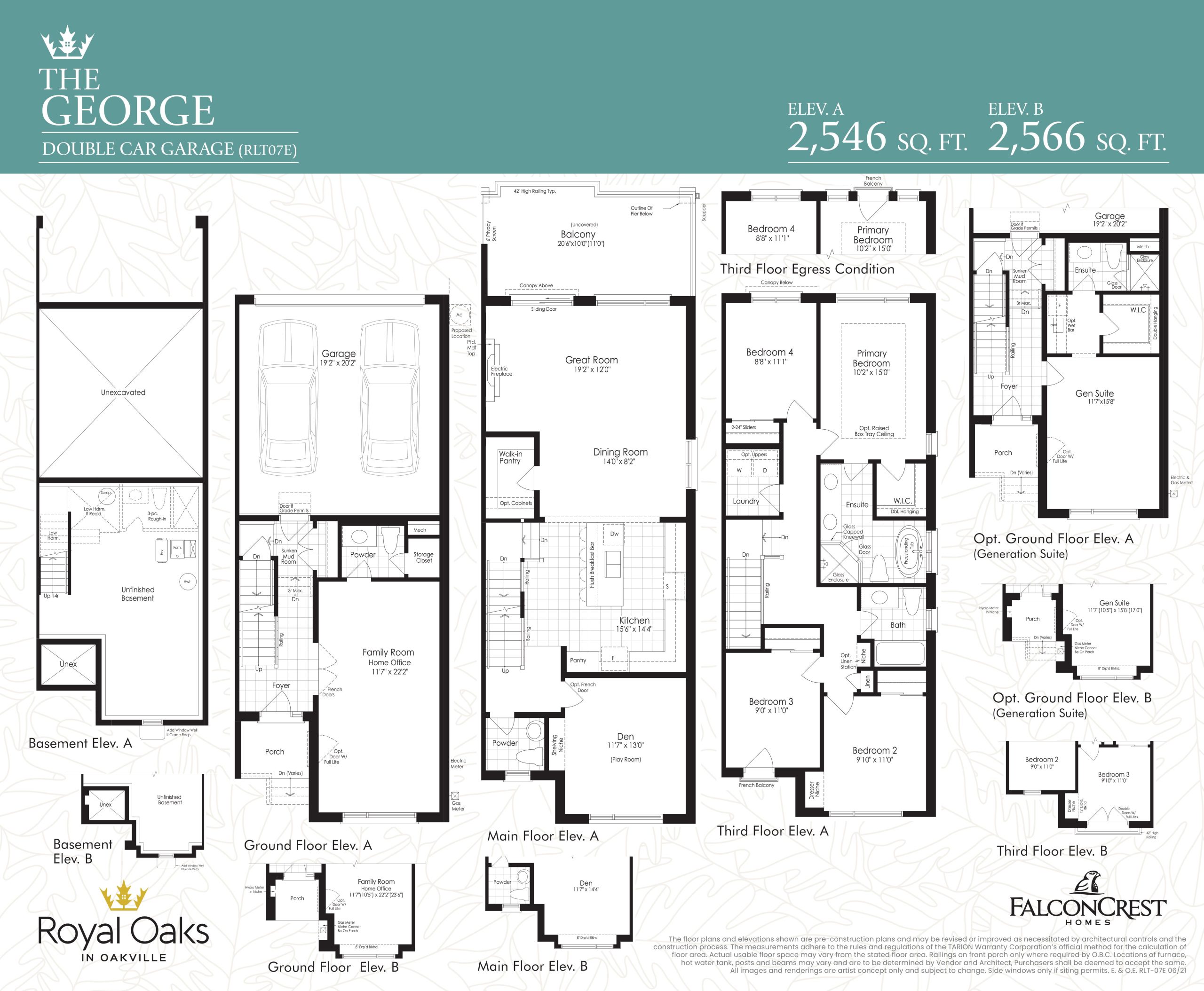 The George floor plan