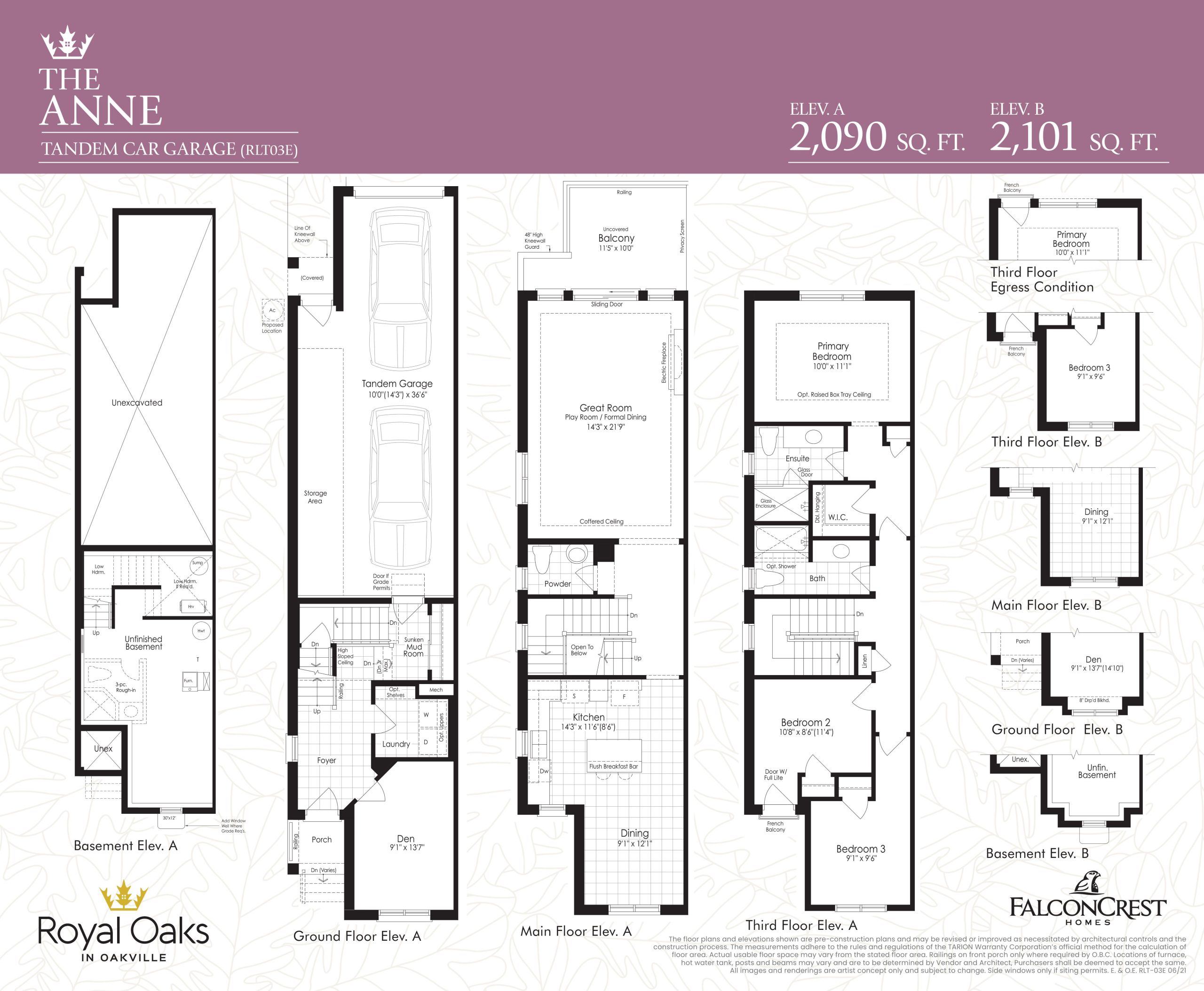 The Anne floor plan