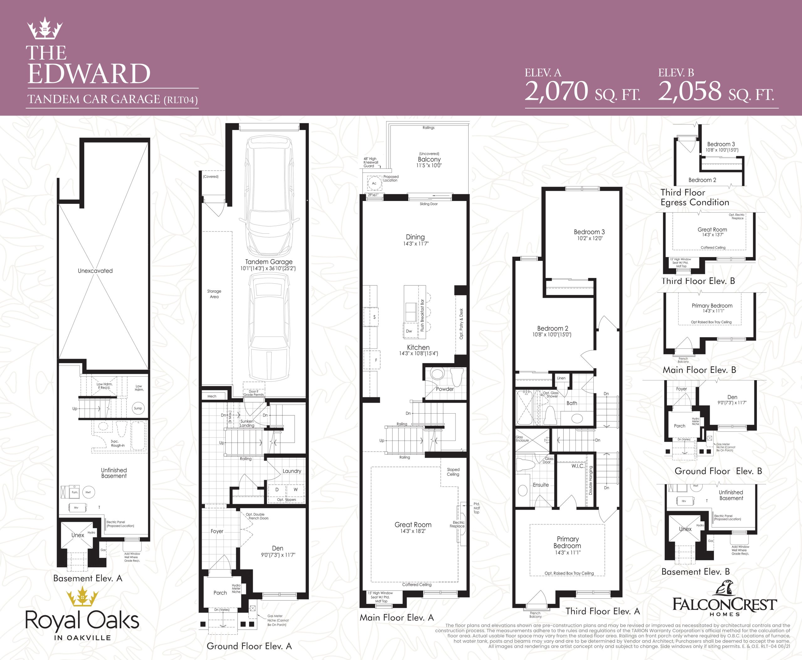 The Edward floor plan