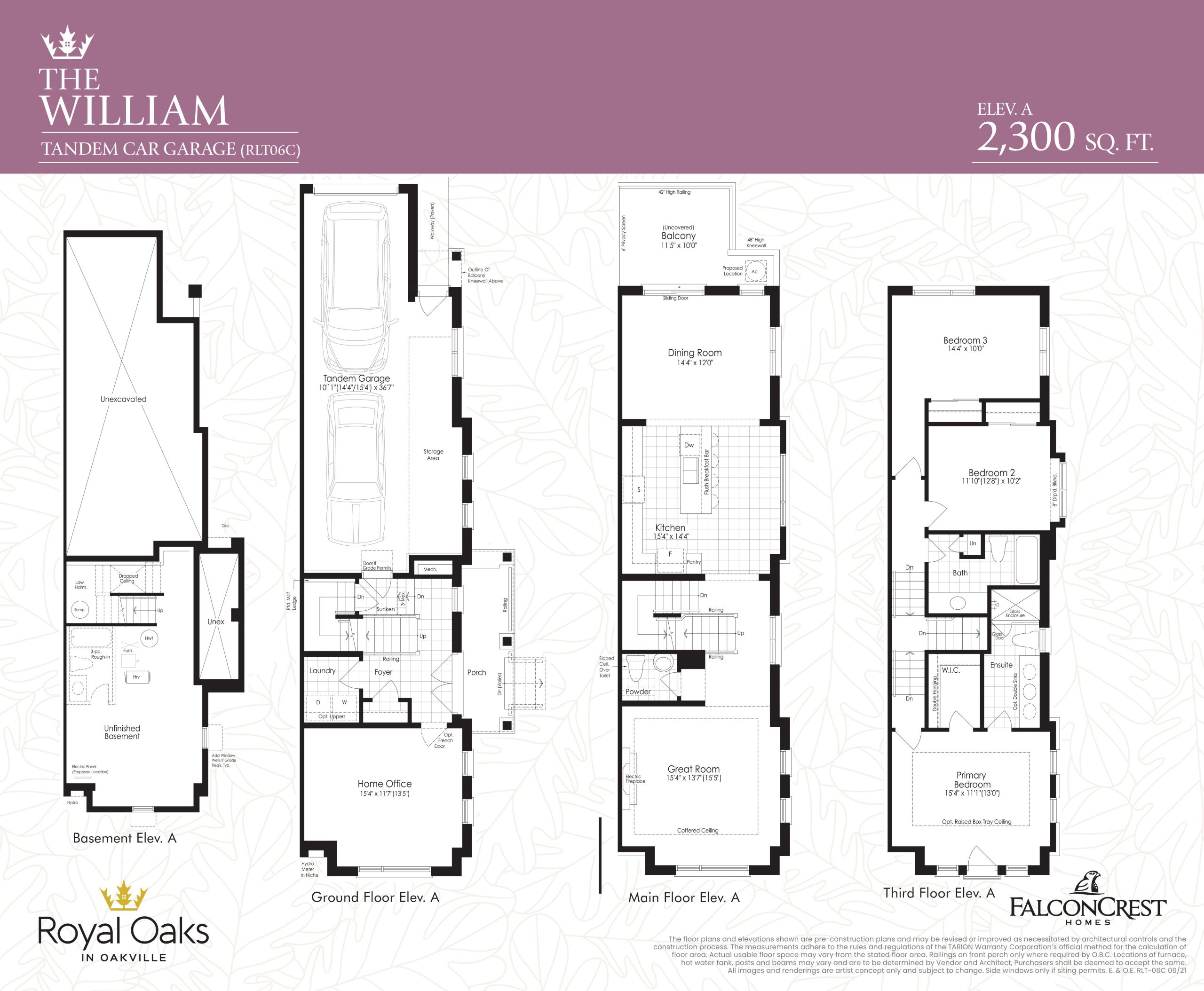 The William floor plan