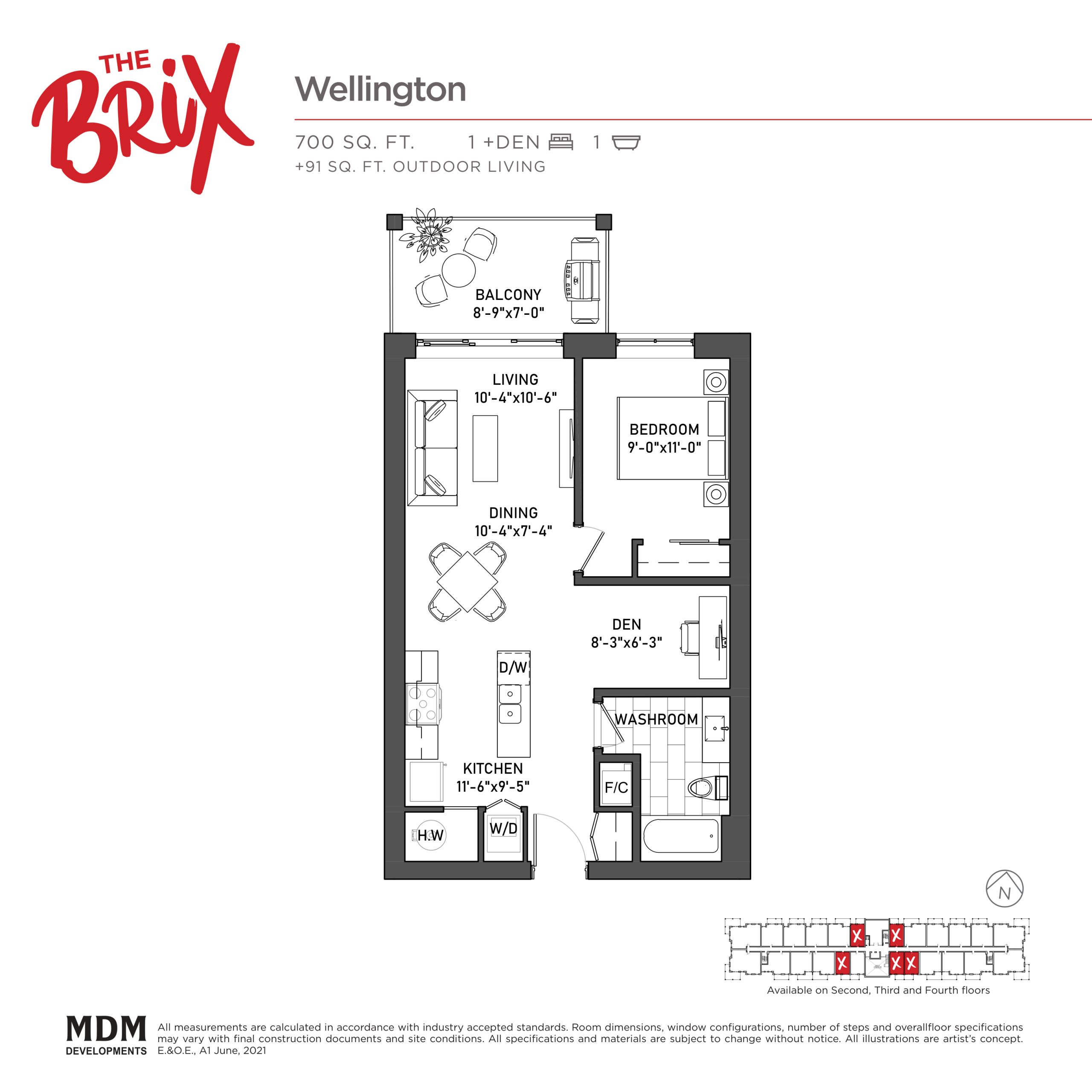 Wellington floor plan