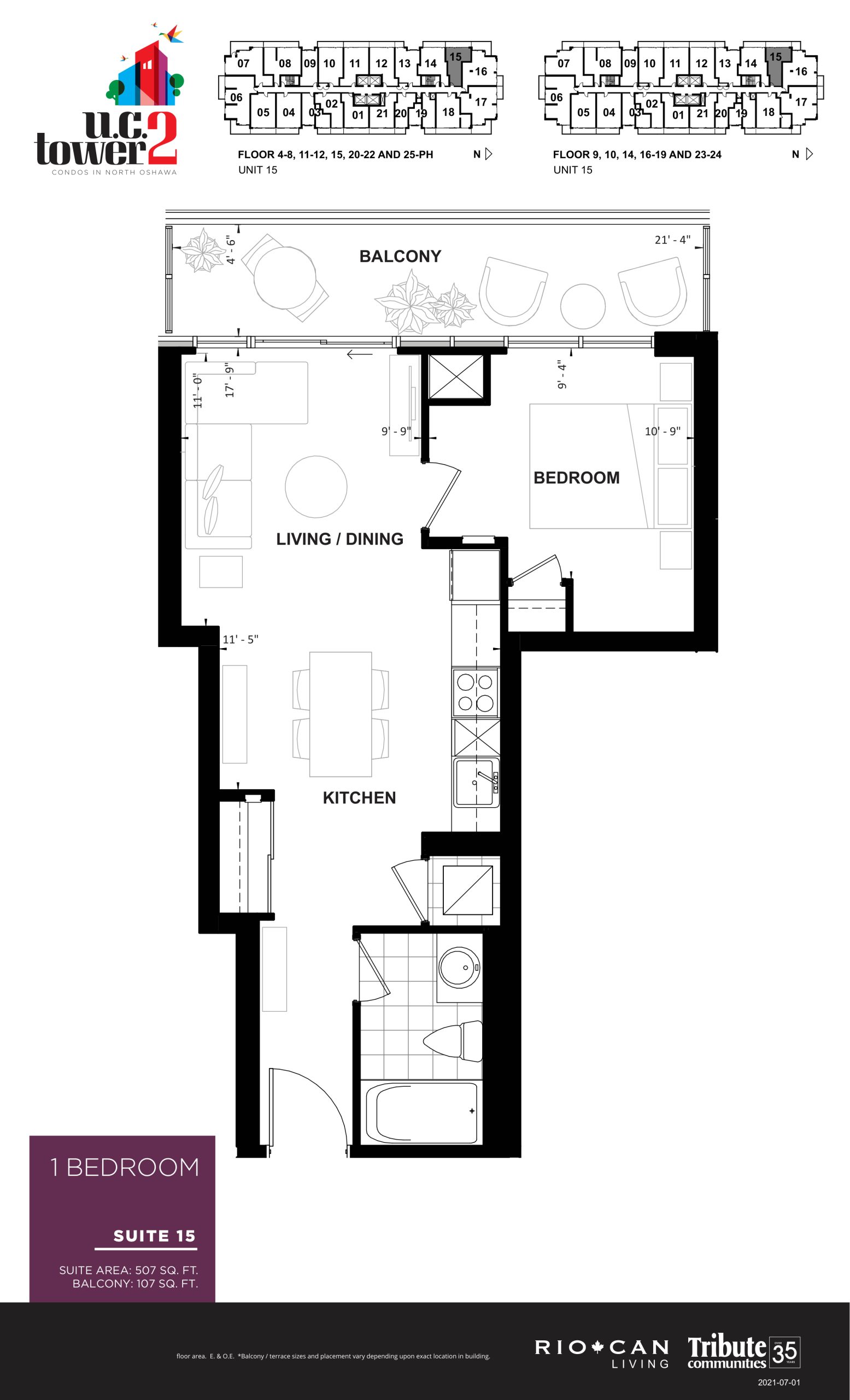 Suite 15 floor plan