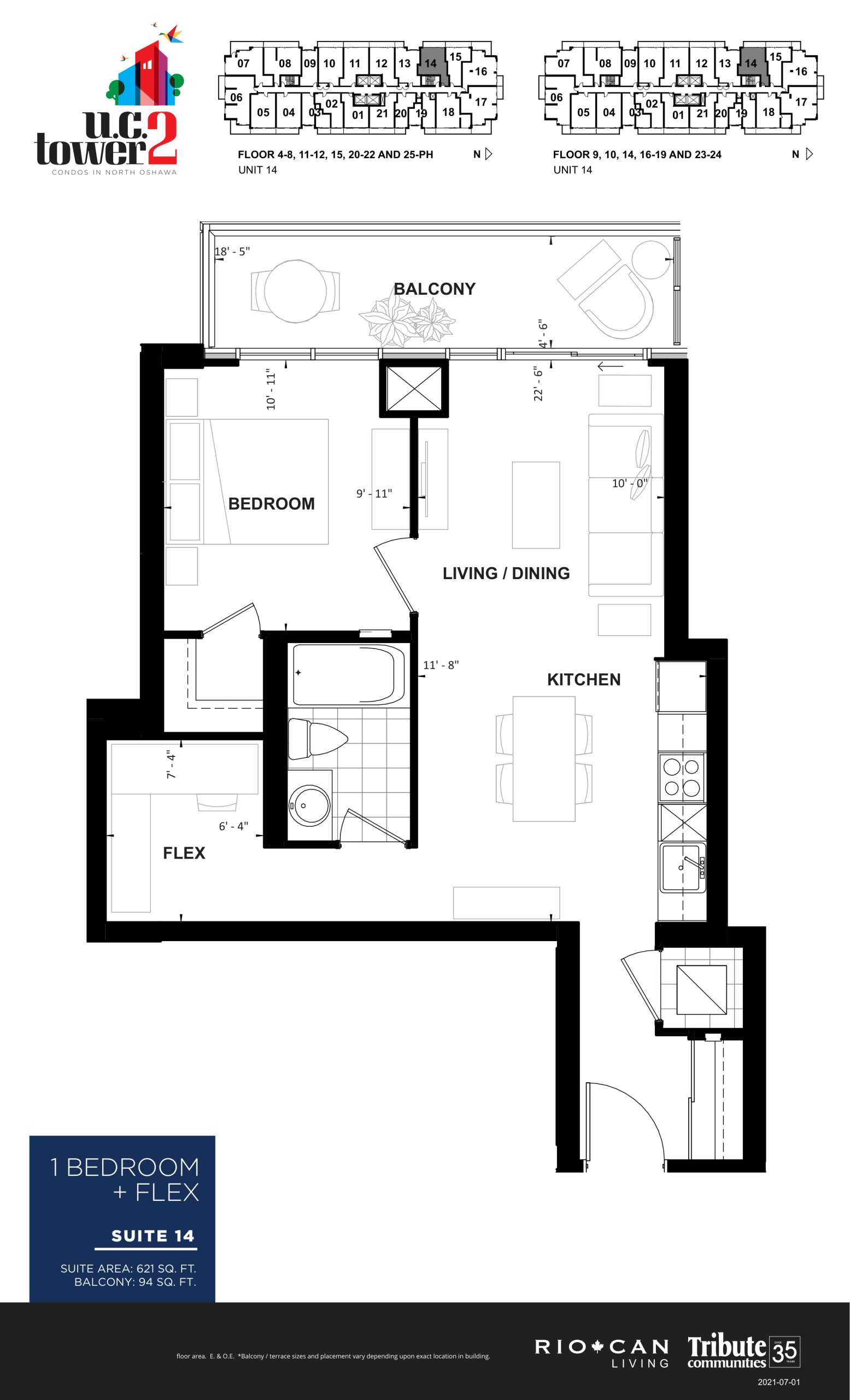 Suite 14 floor plan