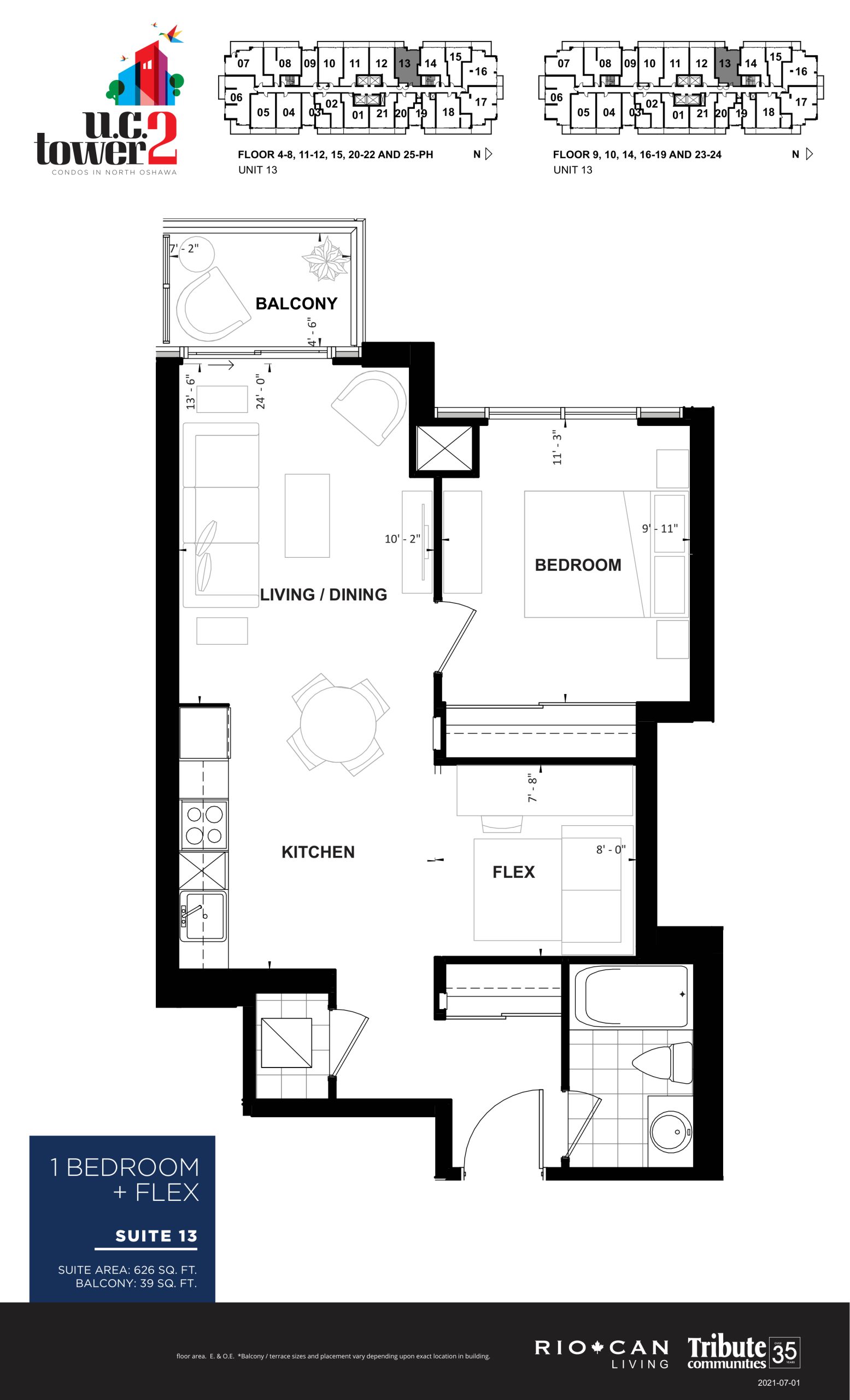 Suite 13 floor plan