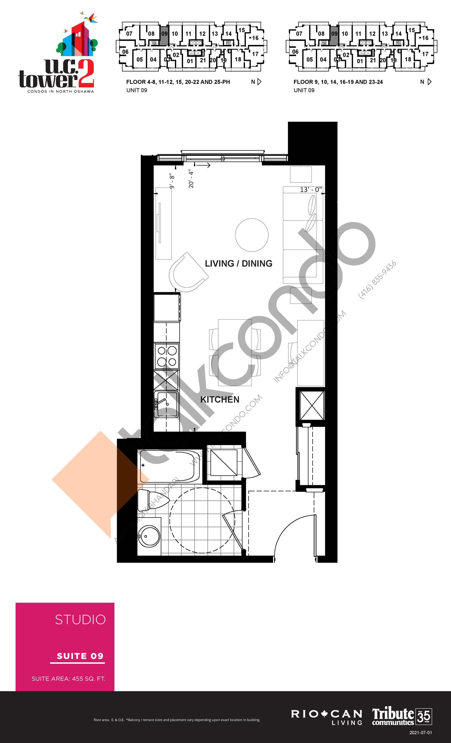 Suite 09 floor plan
