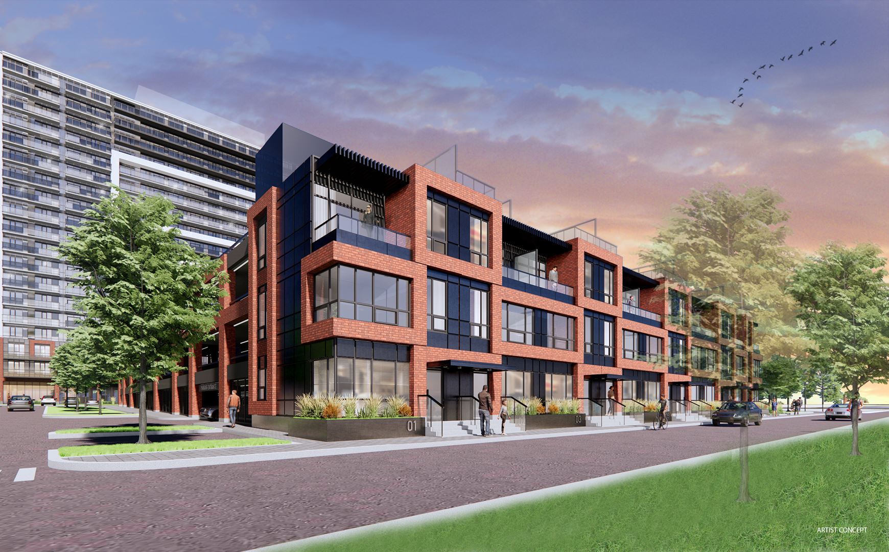 U.C. Tower 2 in Oshawa — rendering 2