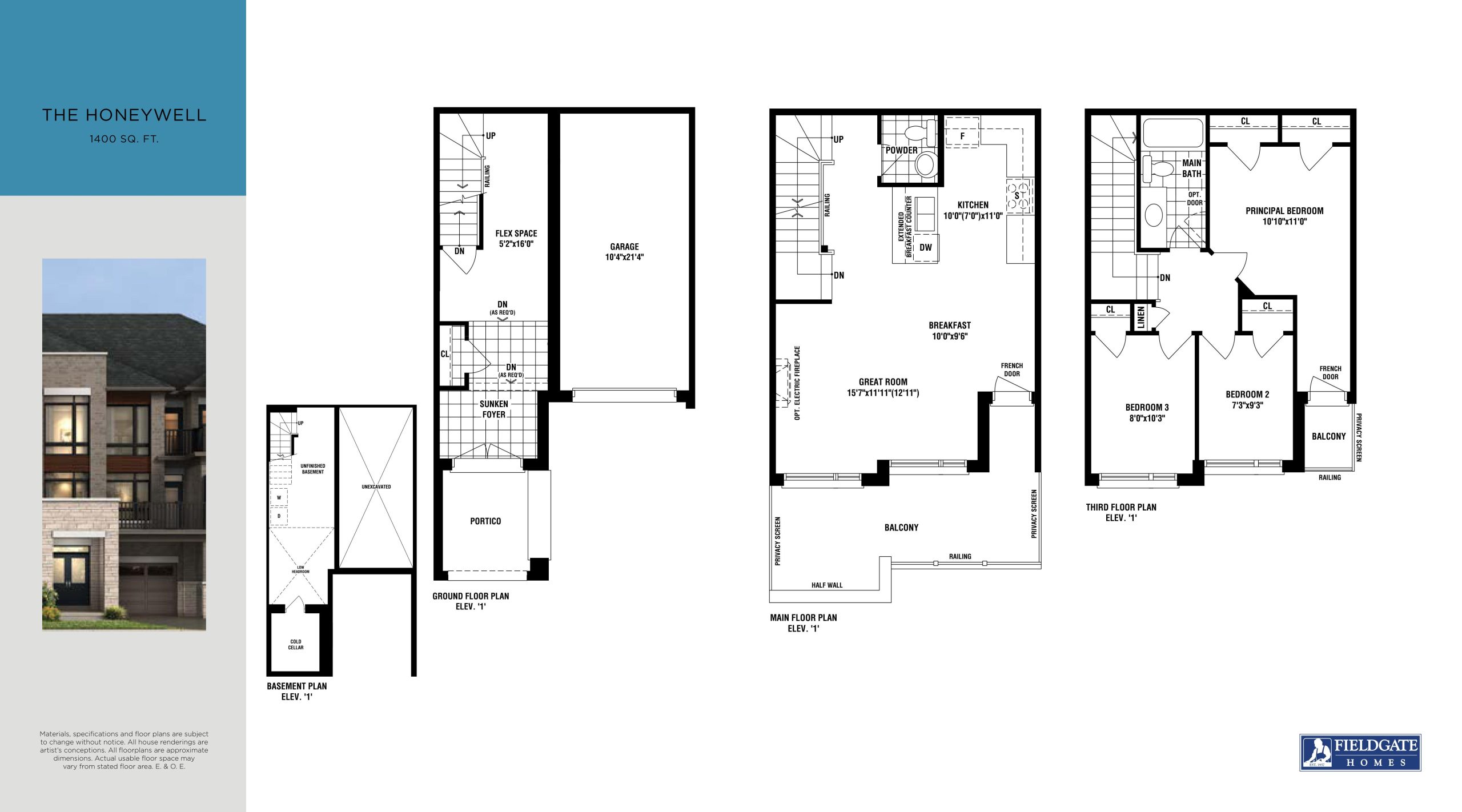 The Honeywell floor plan