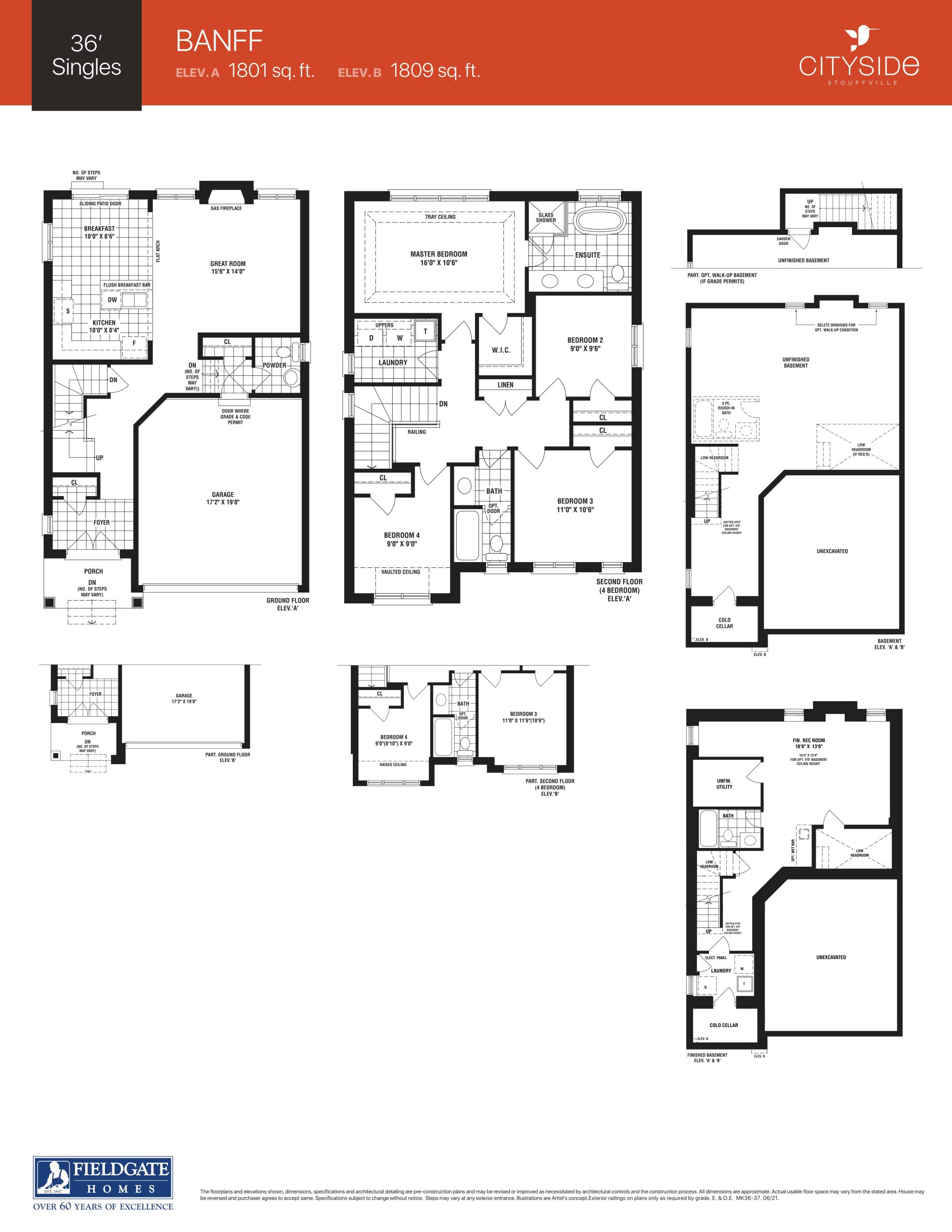 Banff floor plan