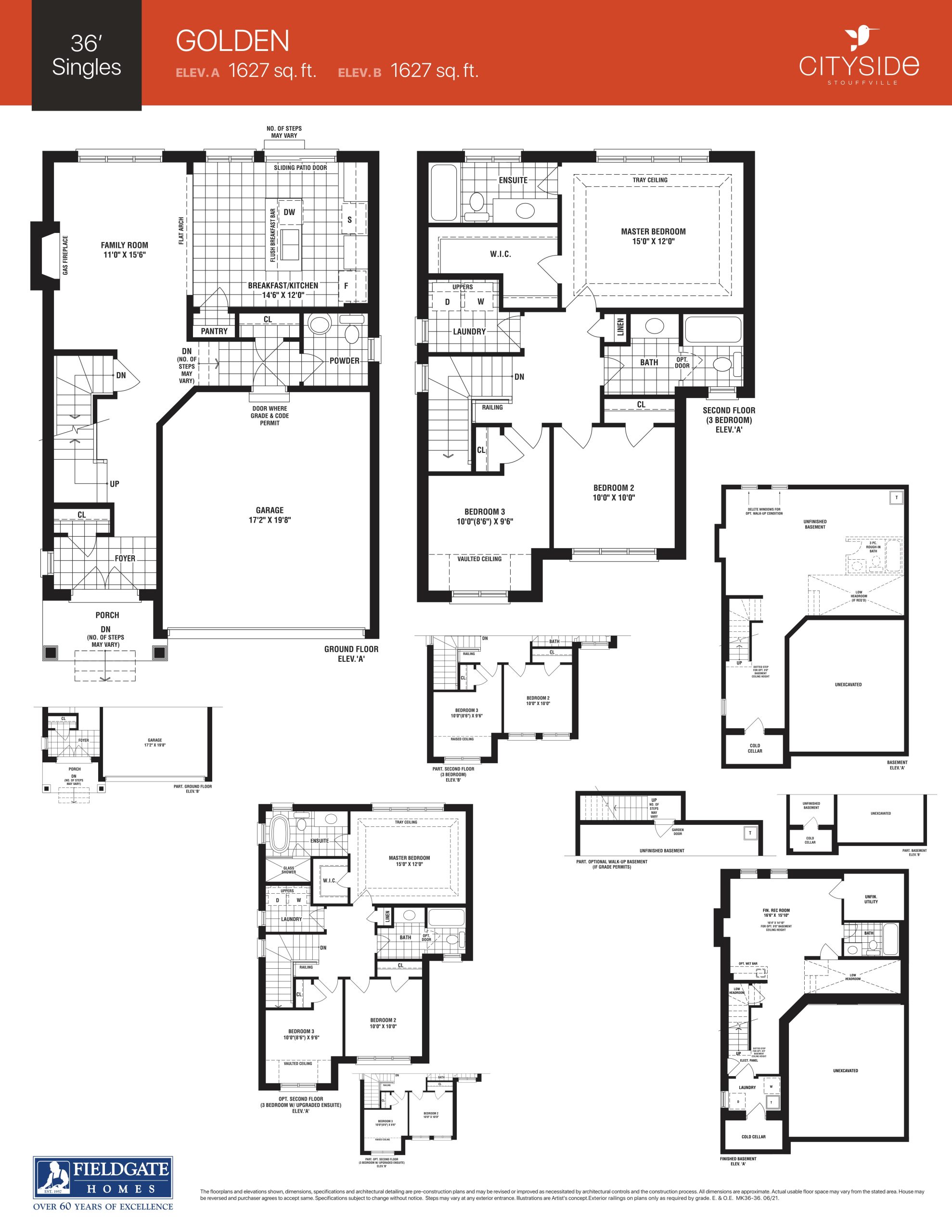 Golden floor plan
