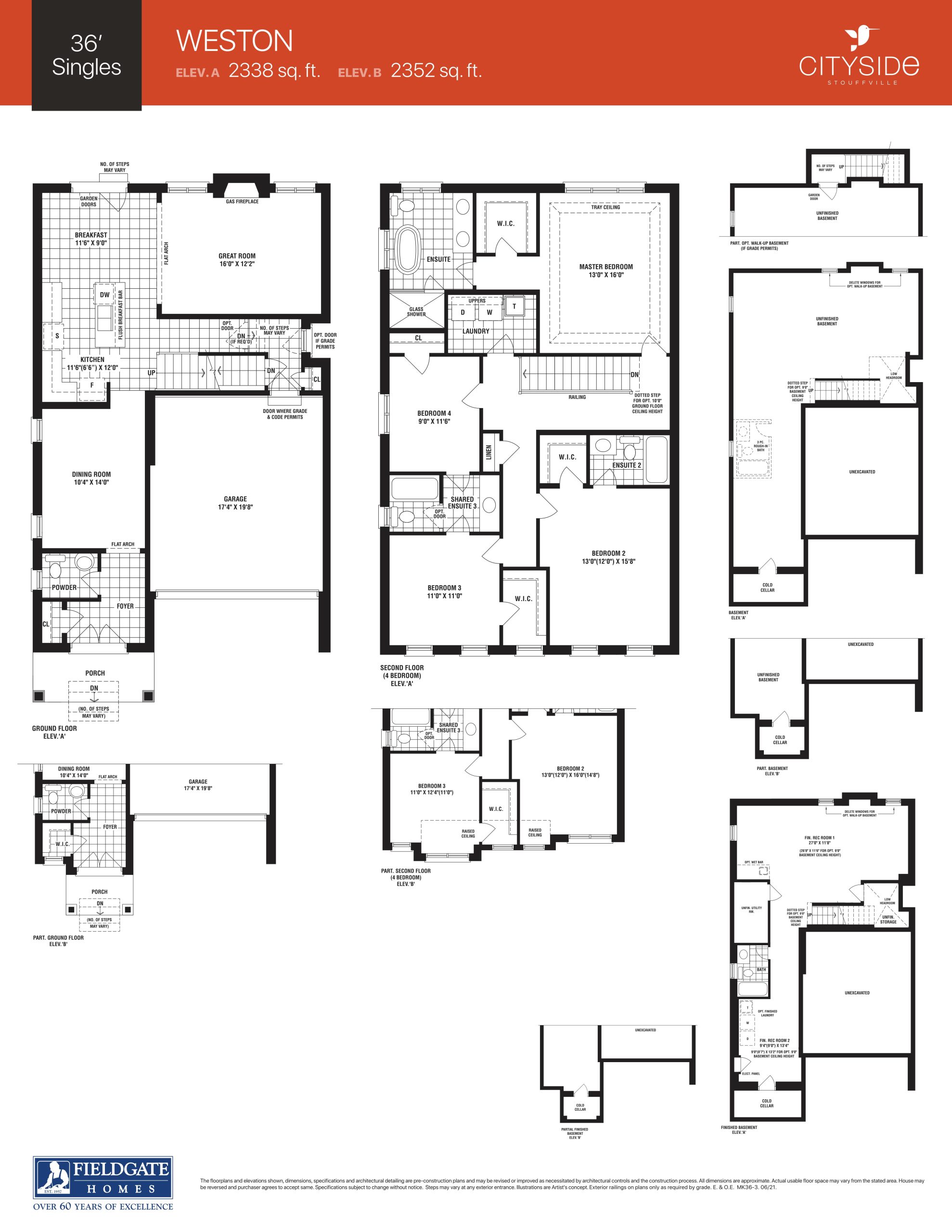 Weston floor plan