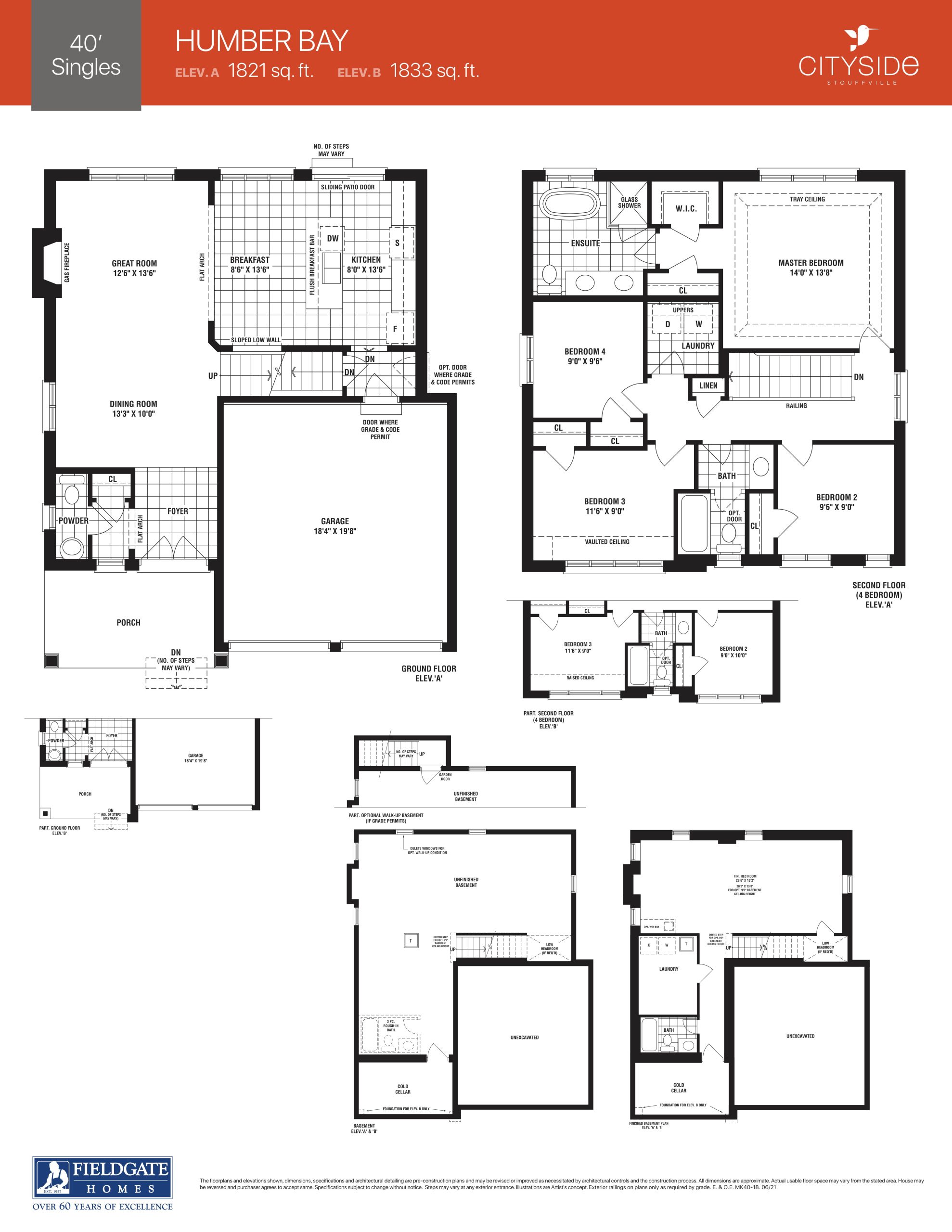 Humber Bay floor plan