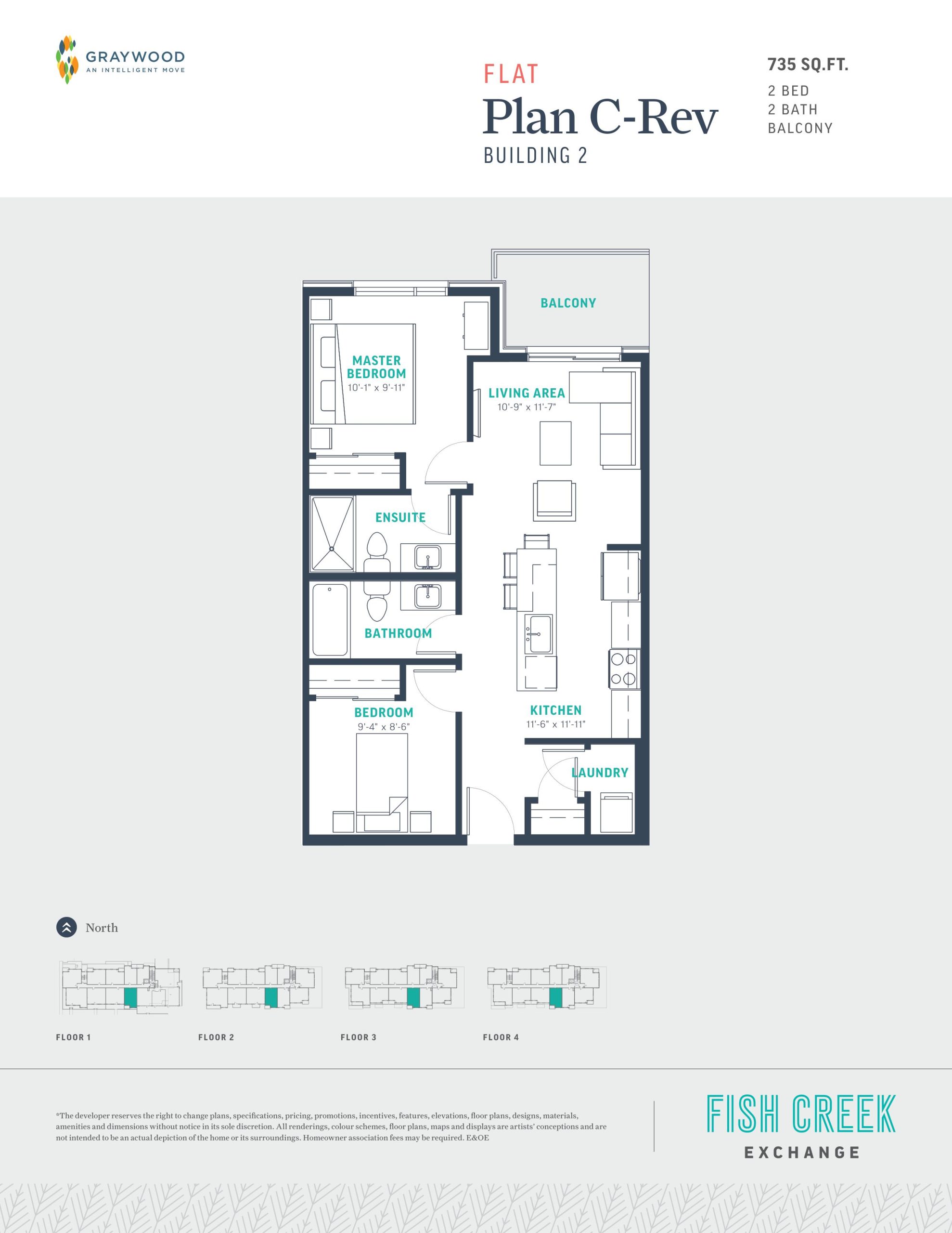 Plan C Rev - Building 2 floor plan