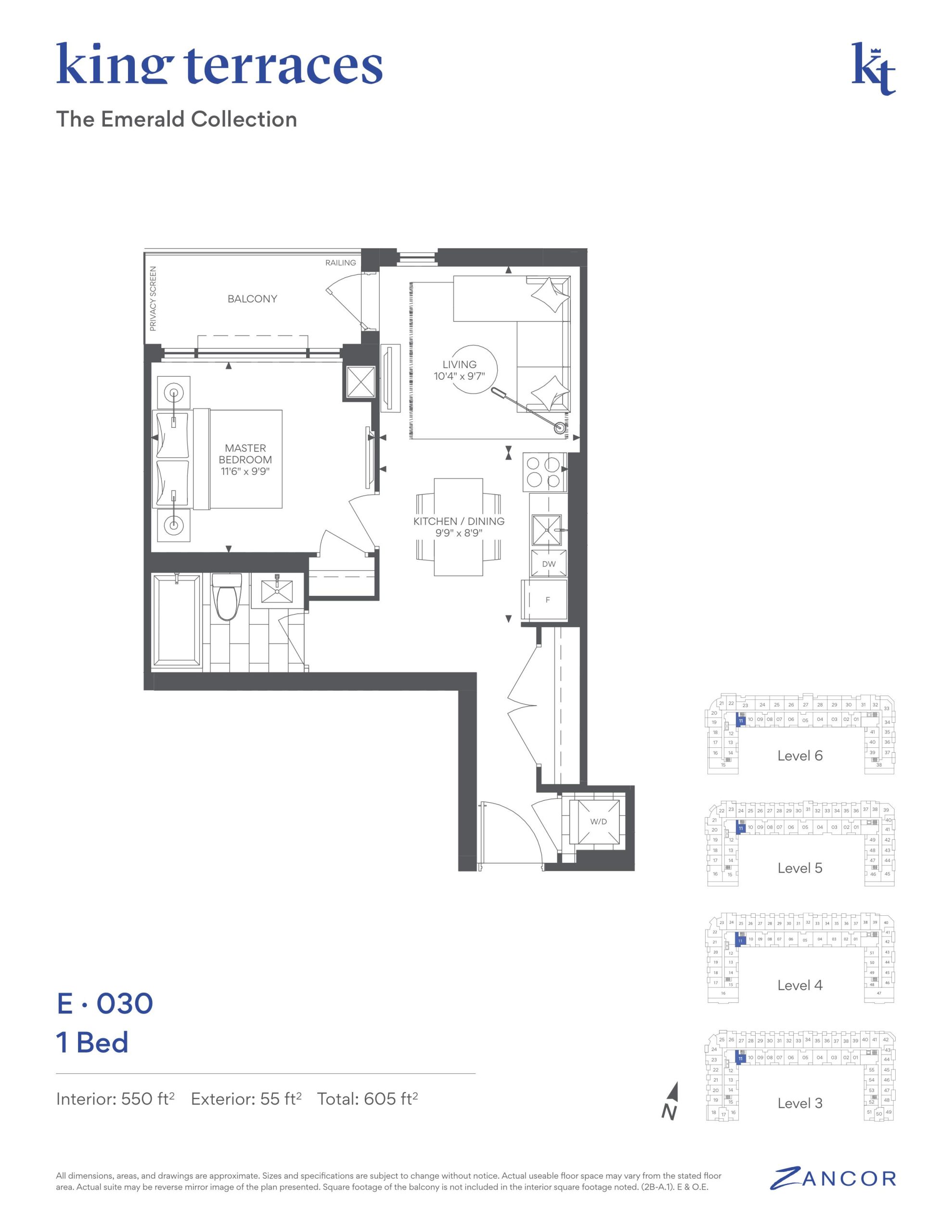 E-030 floor plan
