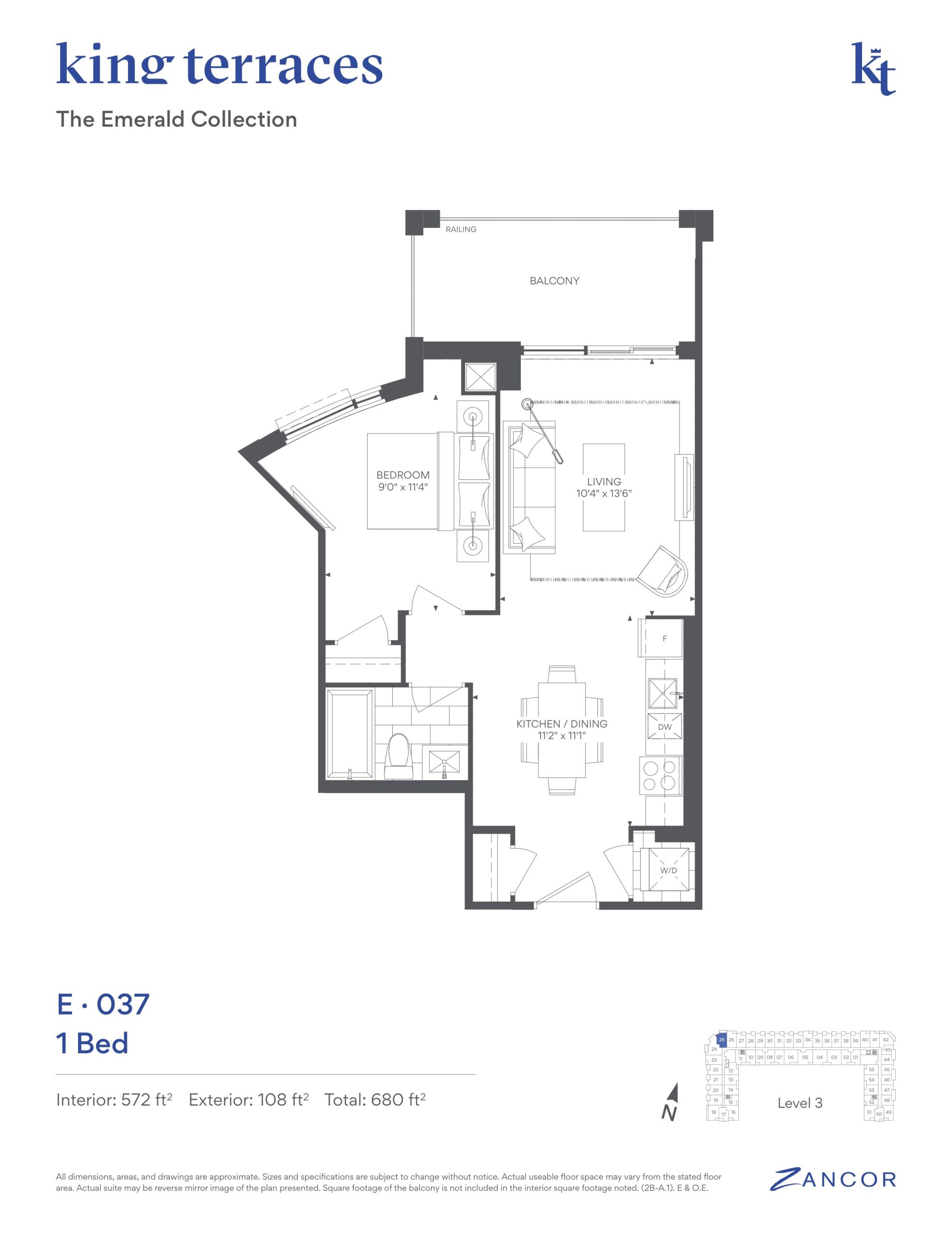E-037 floor plan