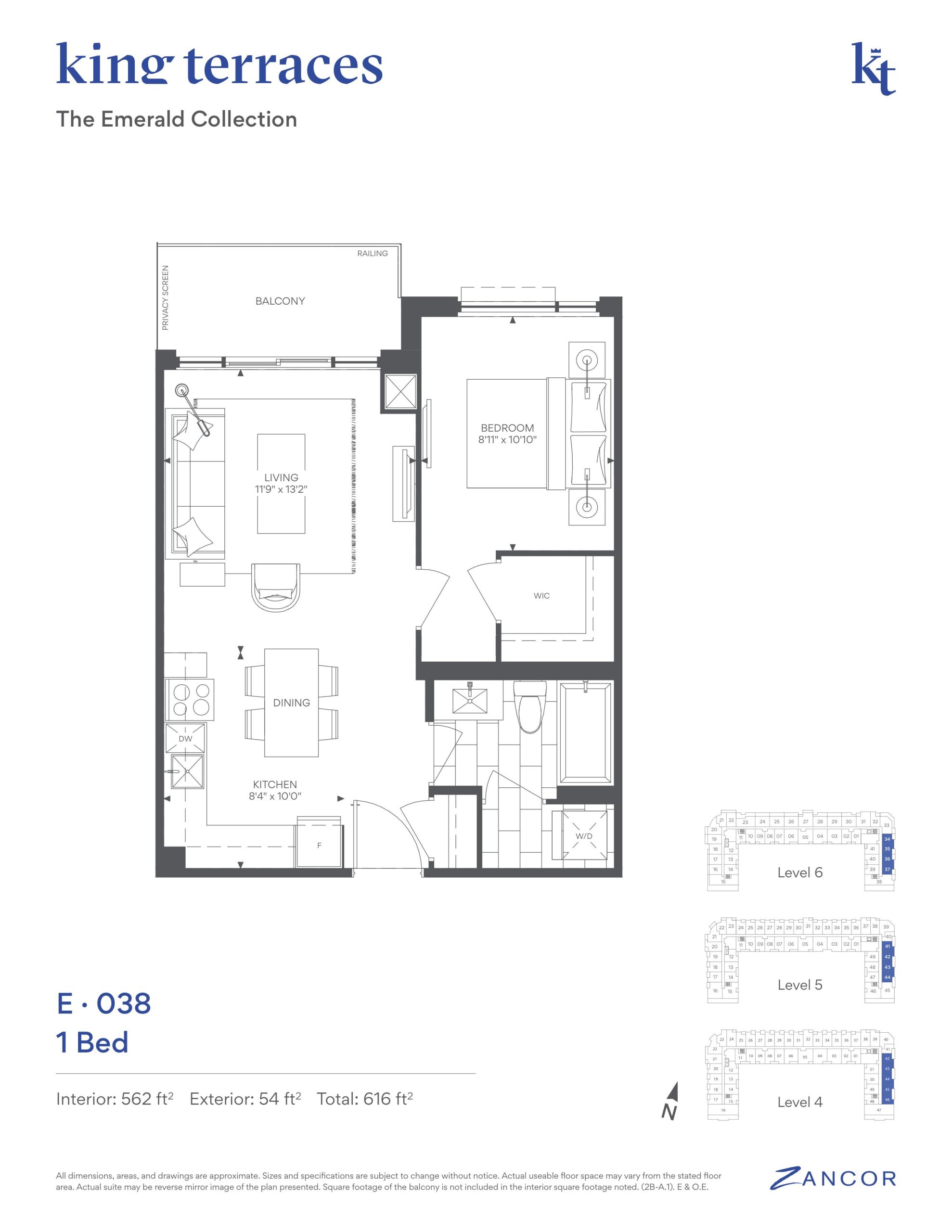 E-038 floor plan