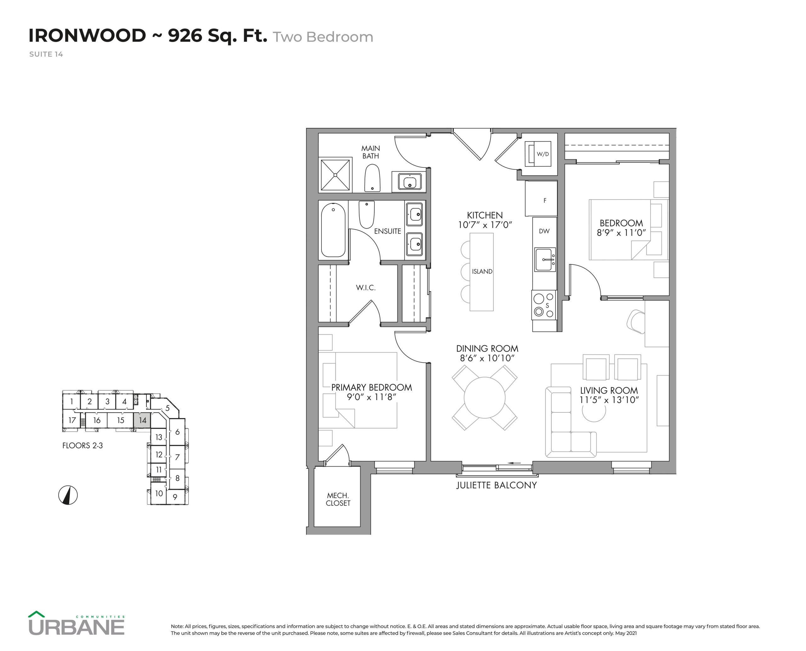 Ironwood floor plan