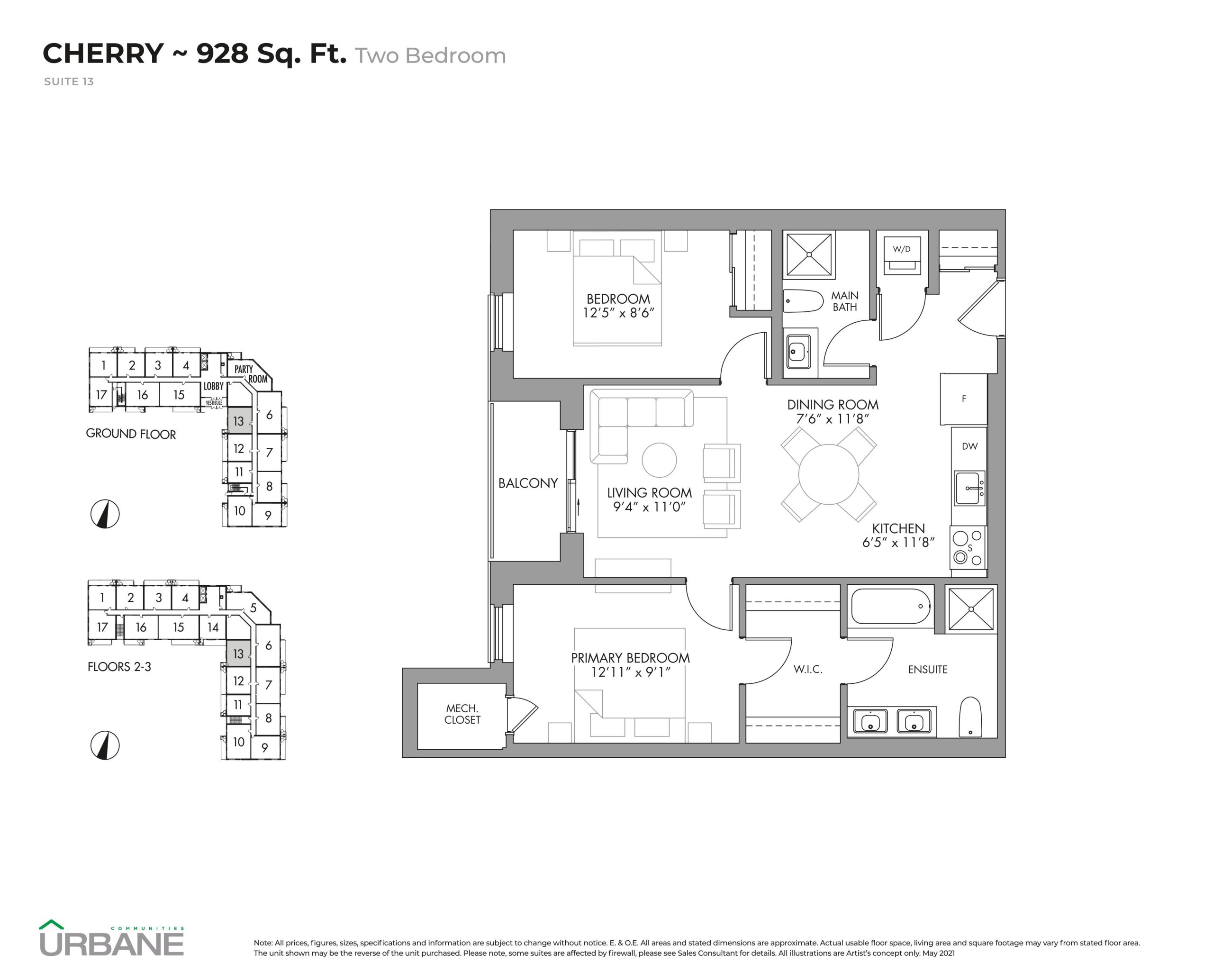 Cherry floor plan
