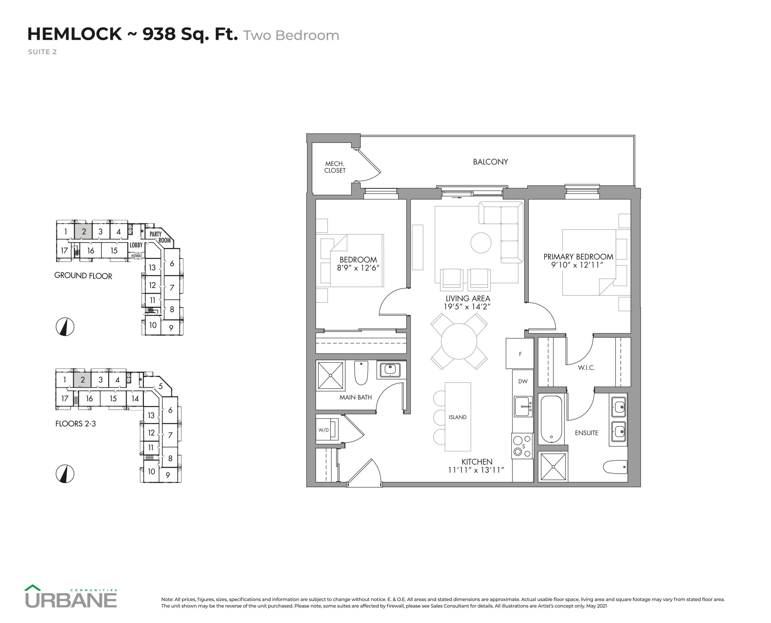 Hemlock floor plan