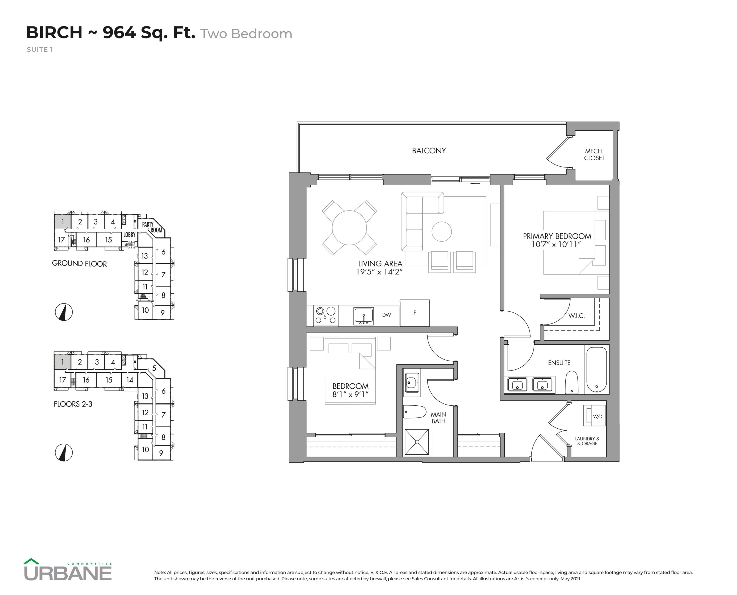 Birch floor plan