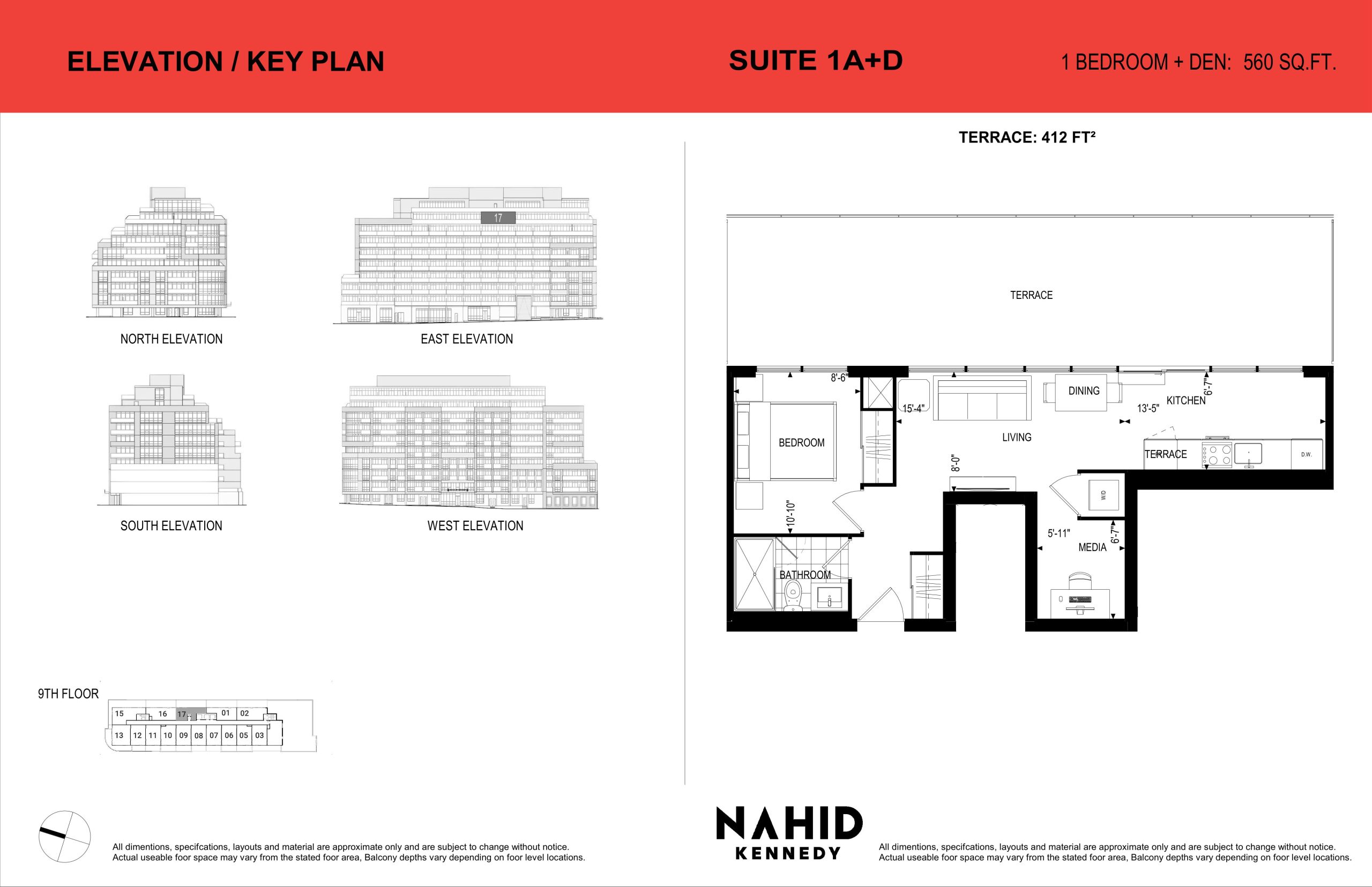 Suite 1A+D floor plan